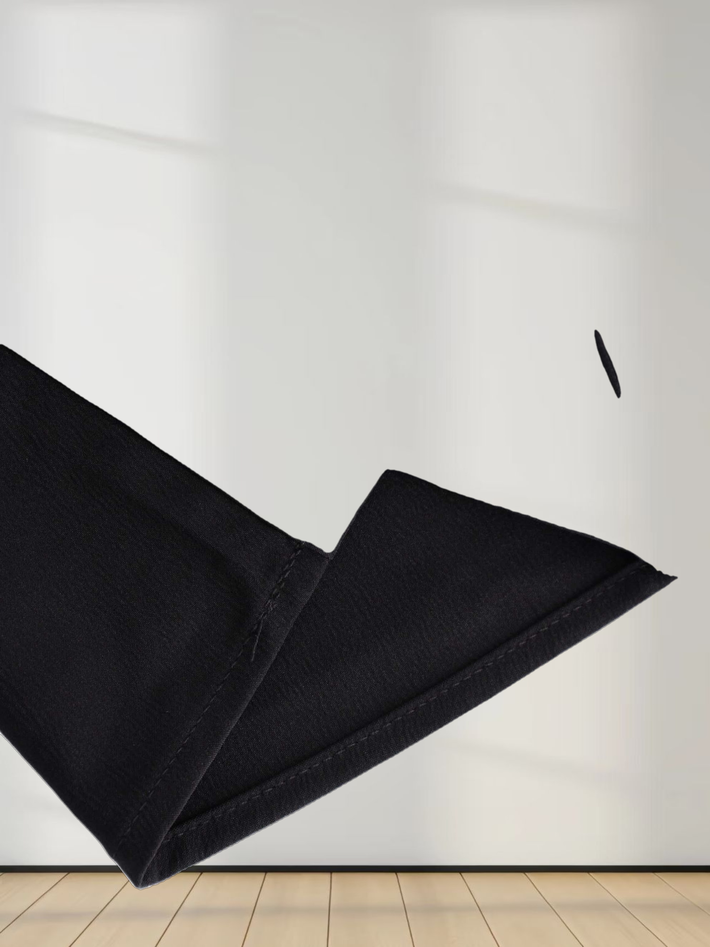 Crochet Top Dress-Black