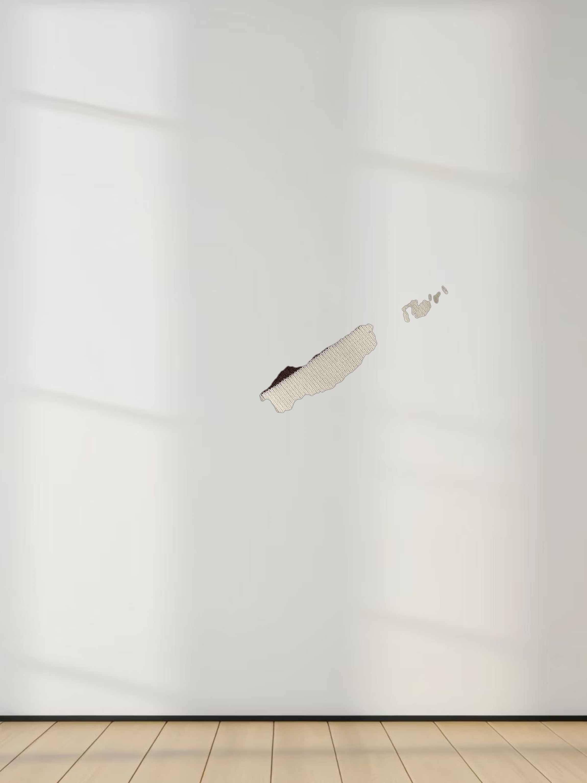 Crown Embossed T-Shirt-Brown/Ivory