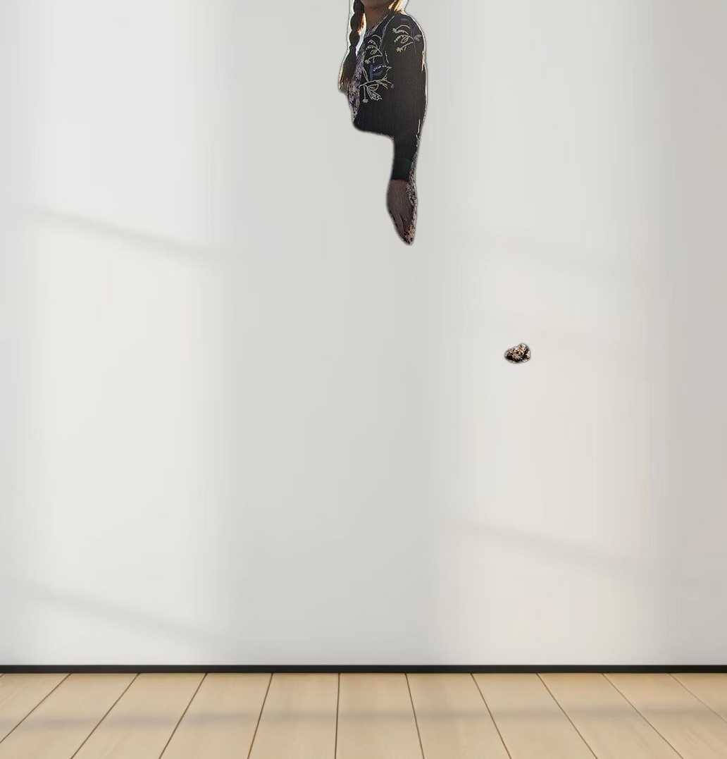 Pleated Slip Dress-Multi