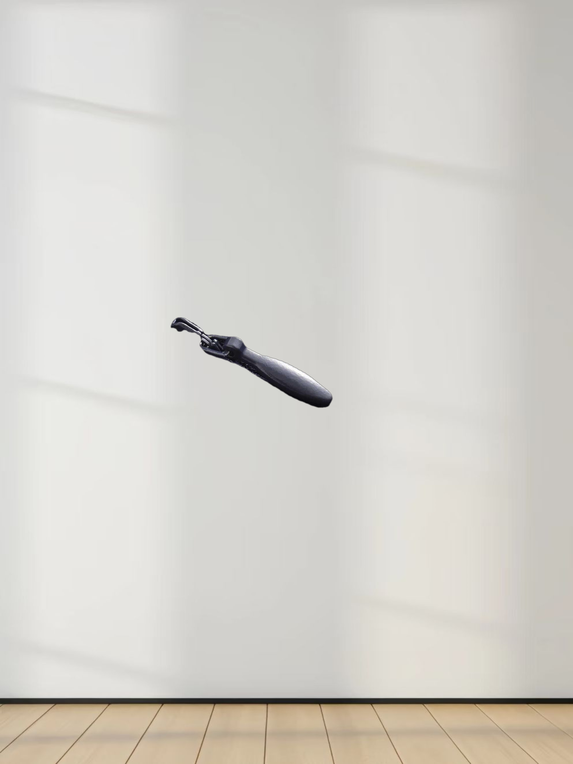 Faux Satin Bottom Flare Skirt-Navy