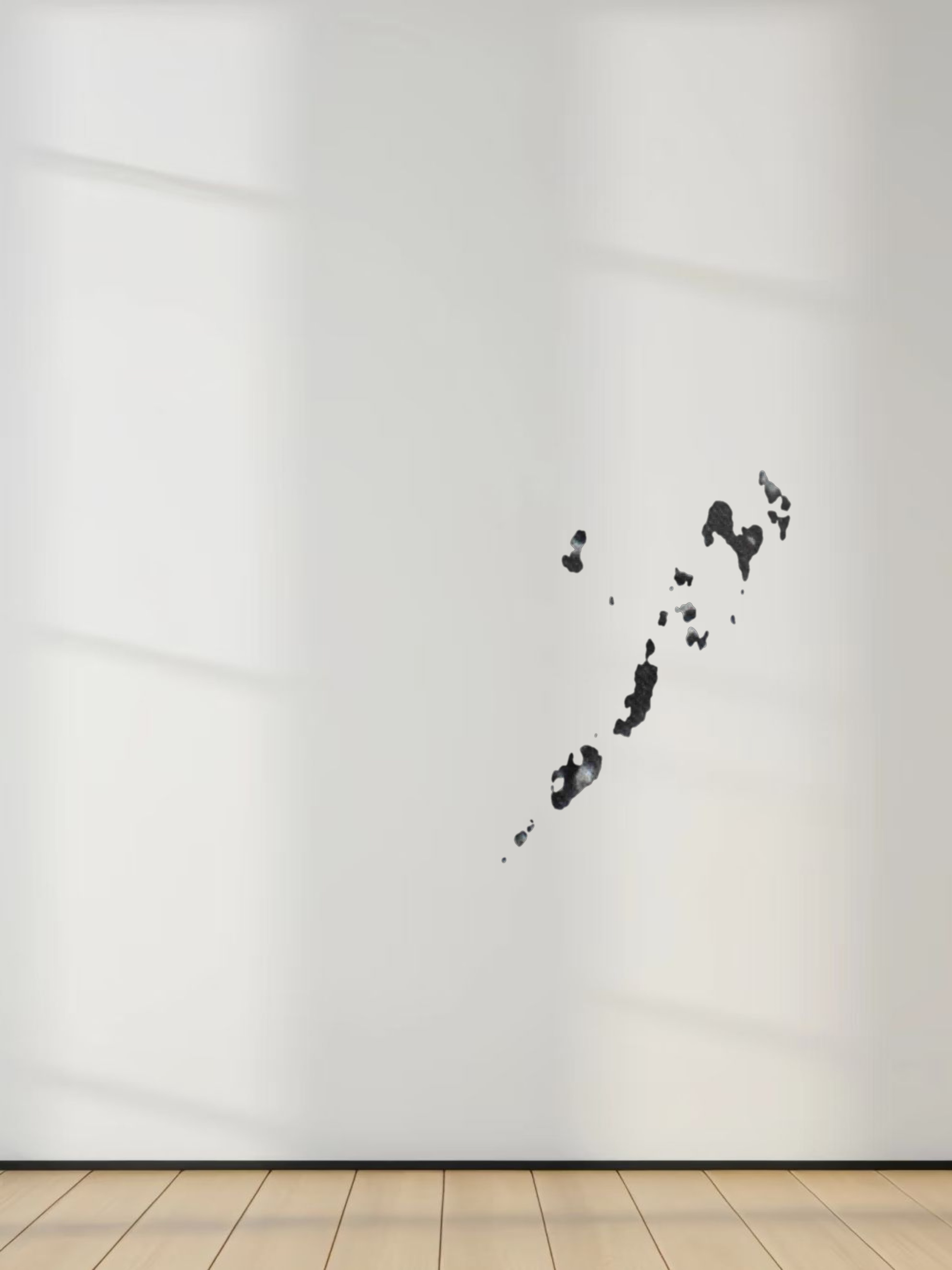 Printed Modal Turtleneck-Paisley Grey