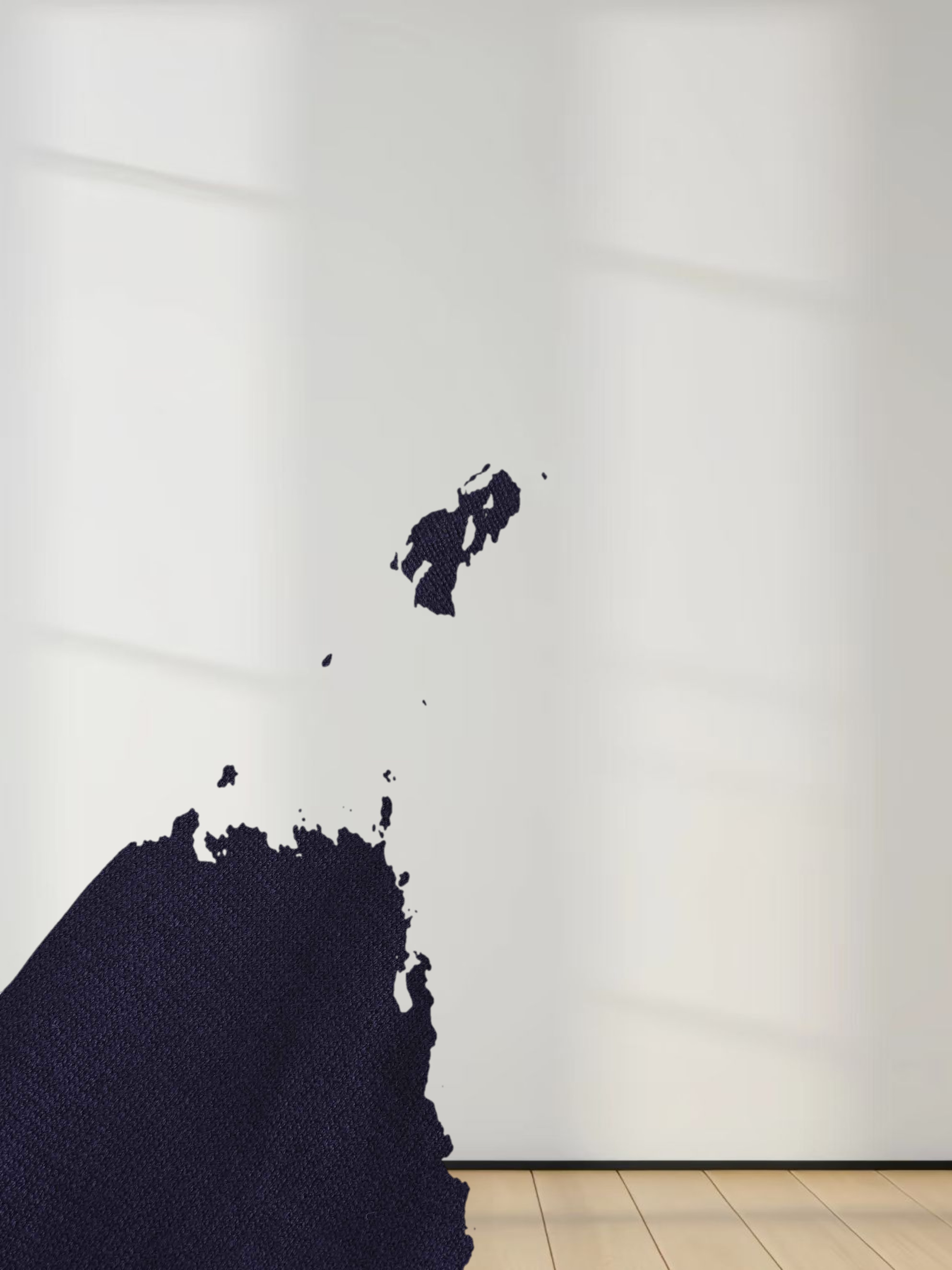 Knit Turtleneck-Navy