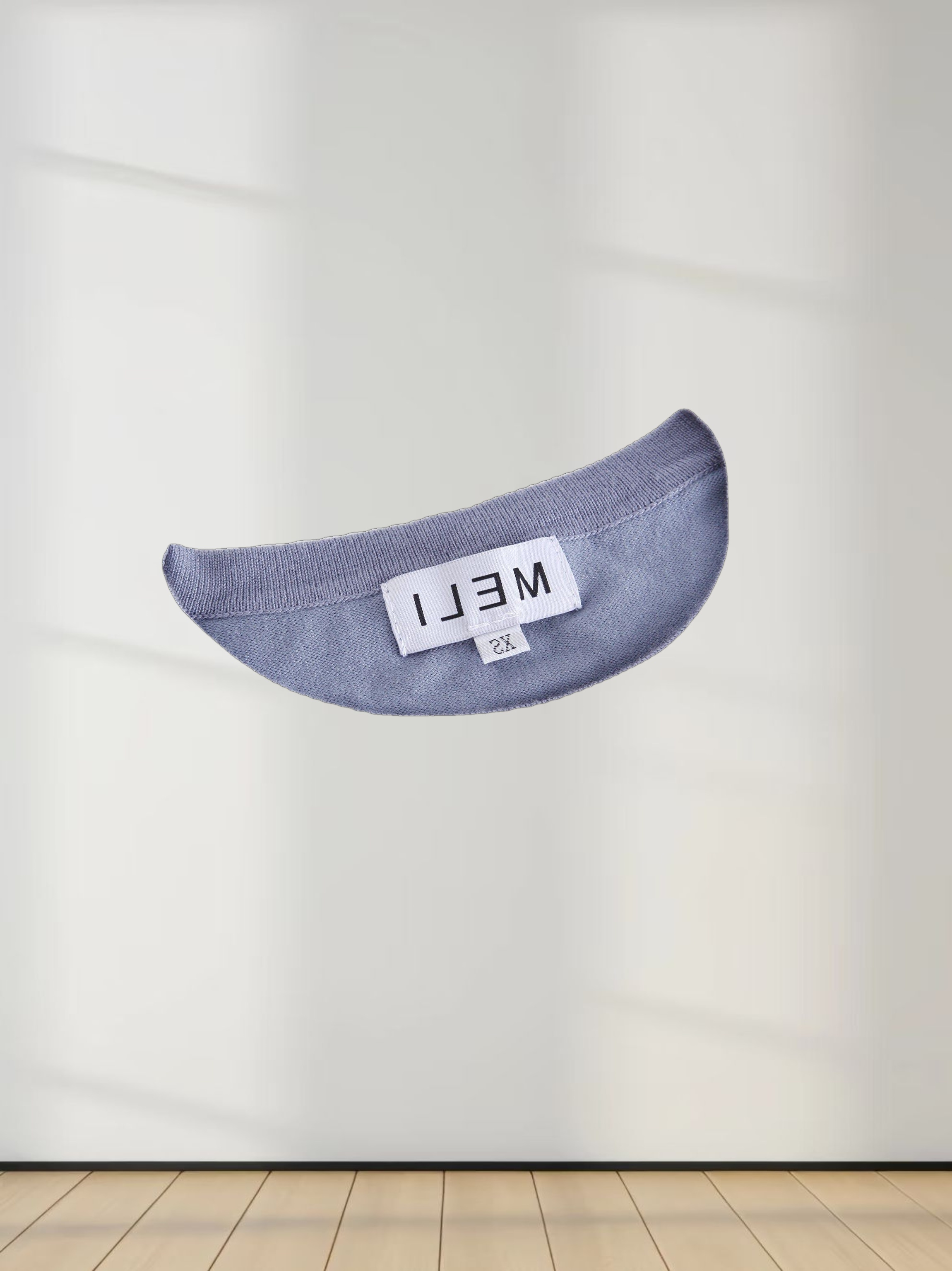 Basic Crew Sweater LS-Denim Blue