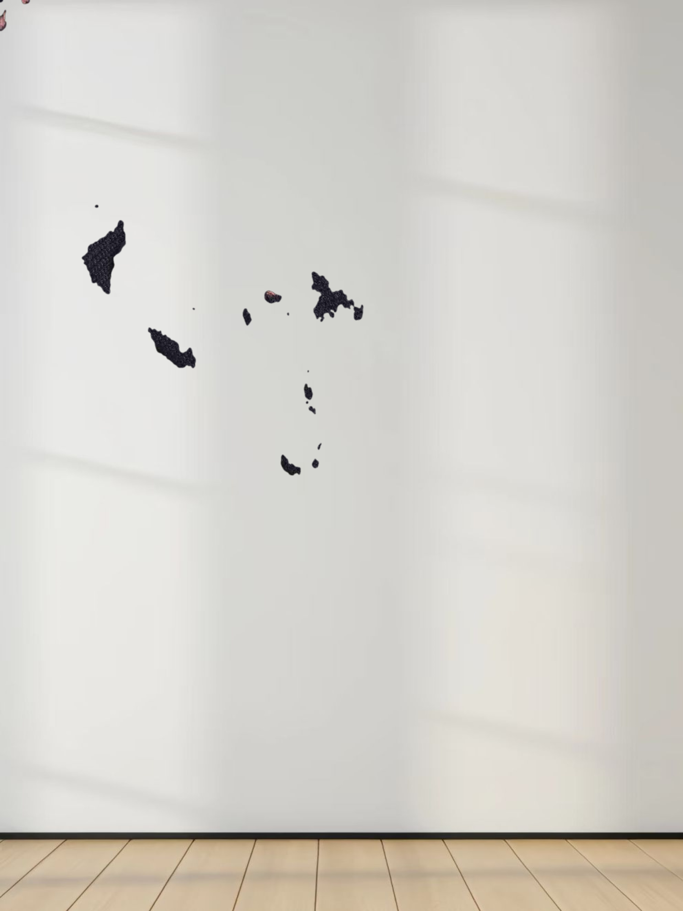 Buttoned Cardigan-Burgundy Plaid