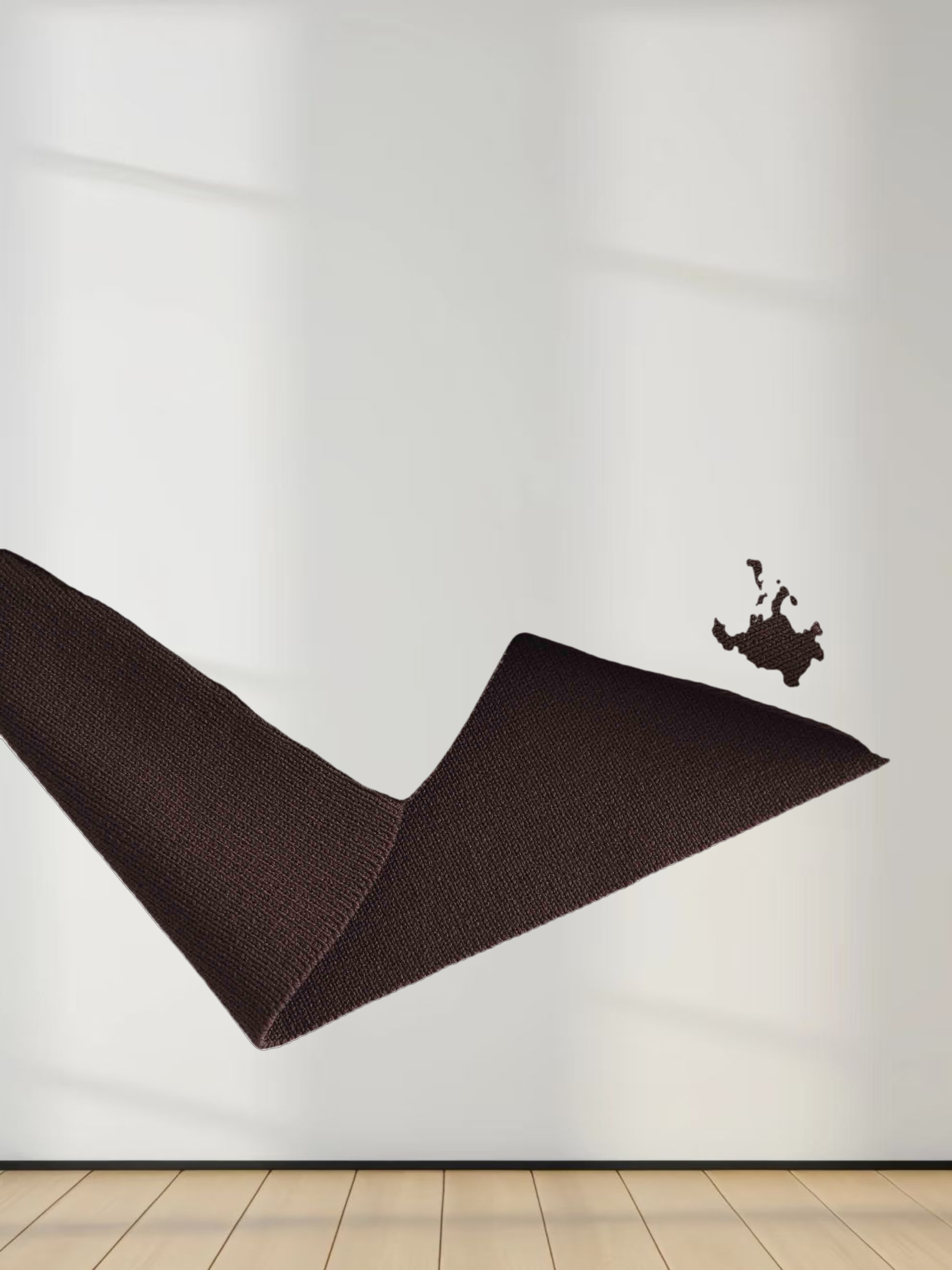 High Cuff Sweater-Brown