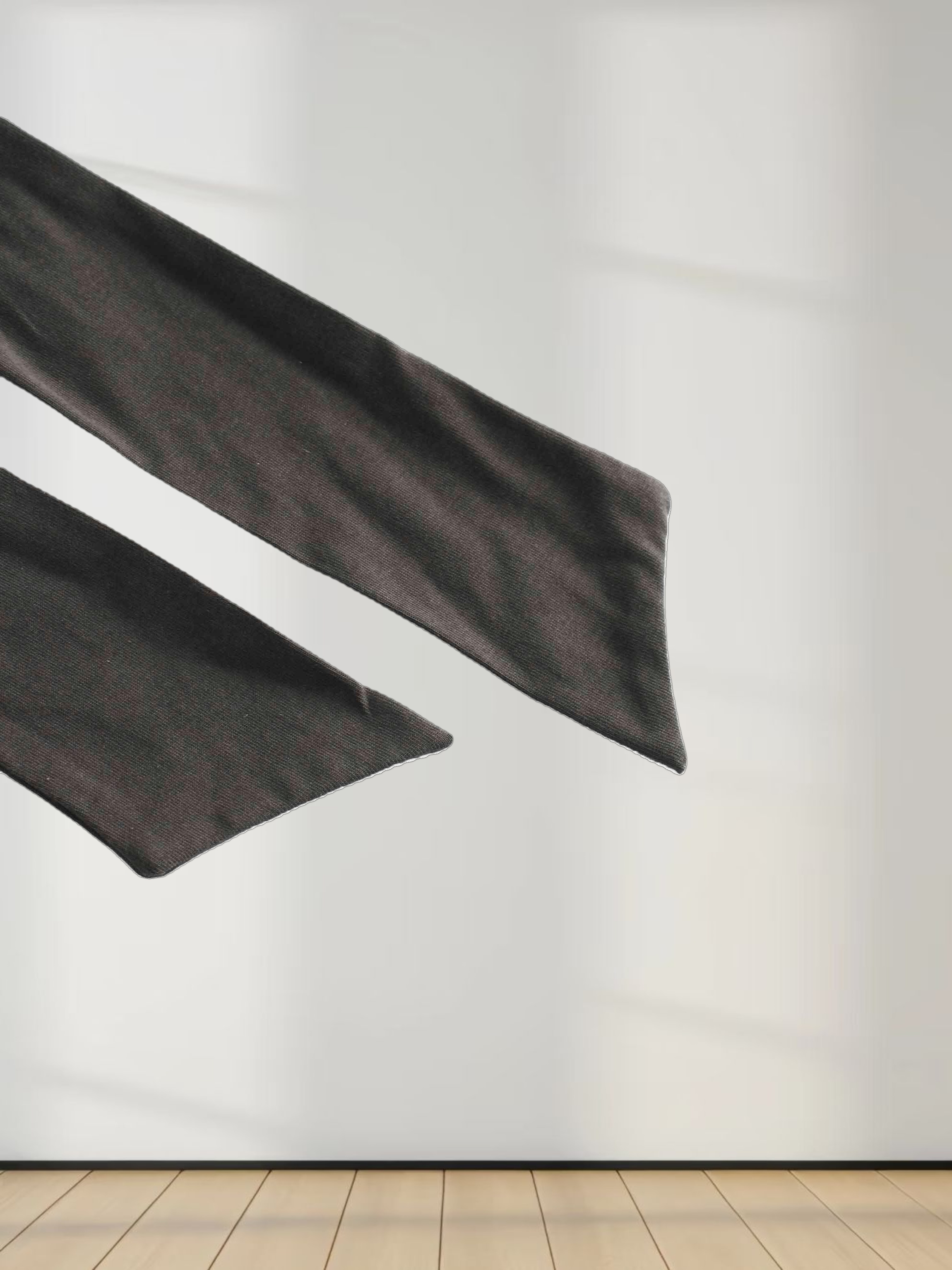 Tie Knot Tee-Dark Grey