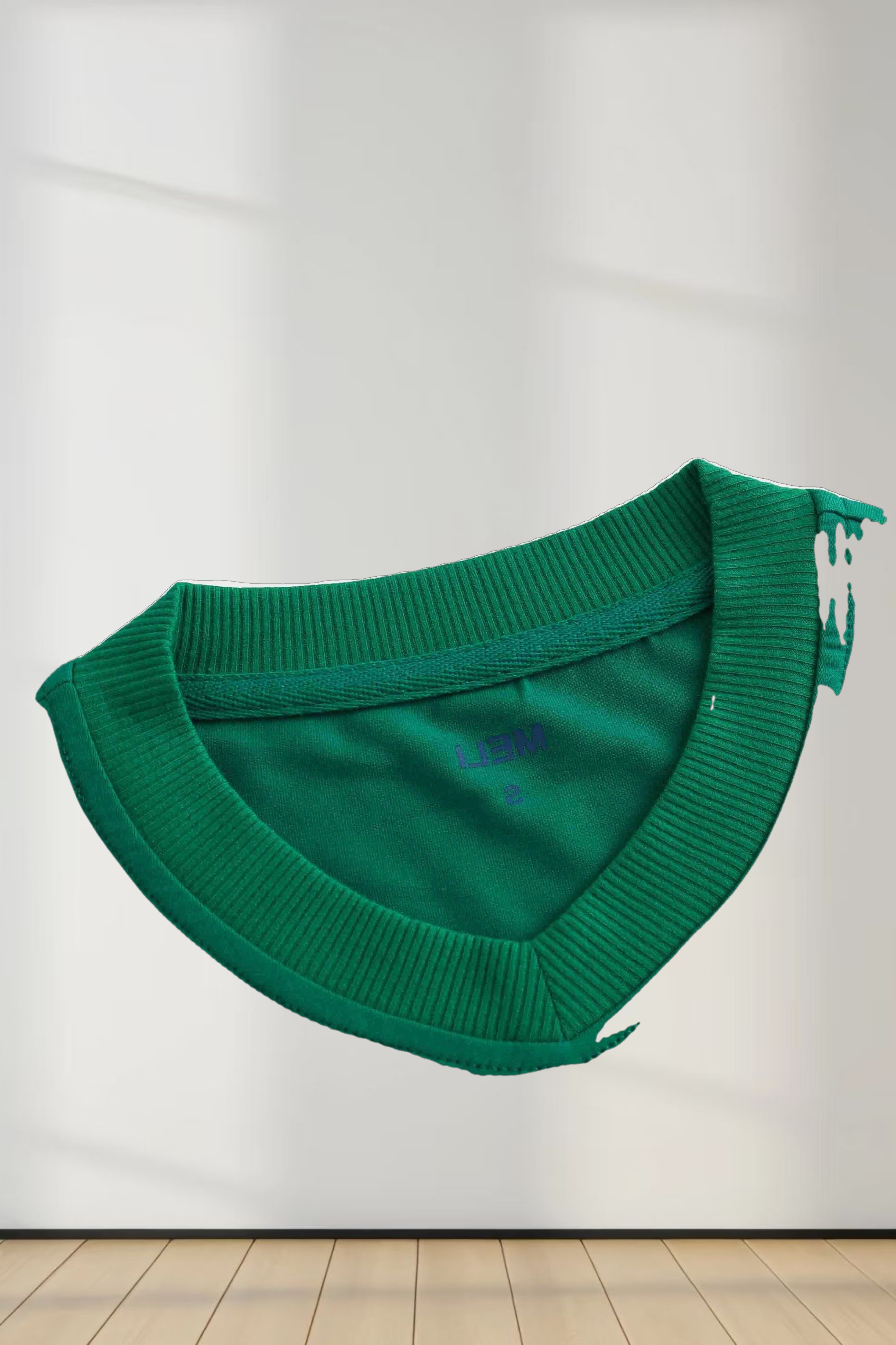 Cropped Tee-Kelly Green