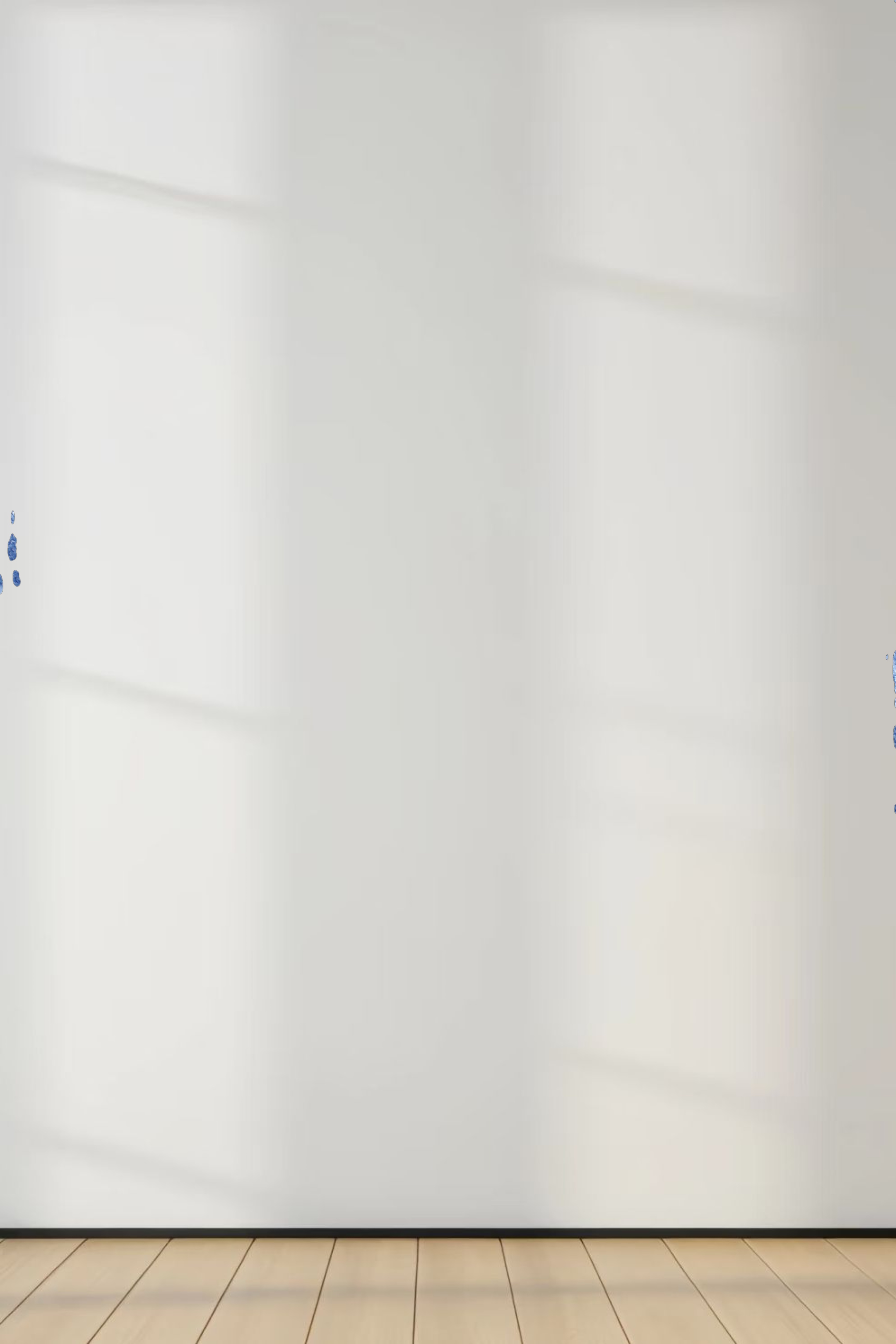 Basic Crew Sweater 3Q-Periwinkle