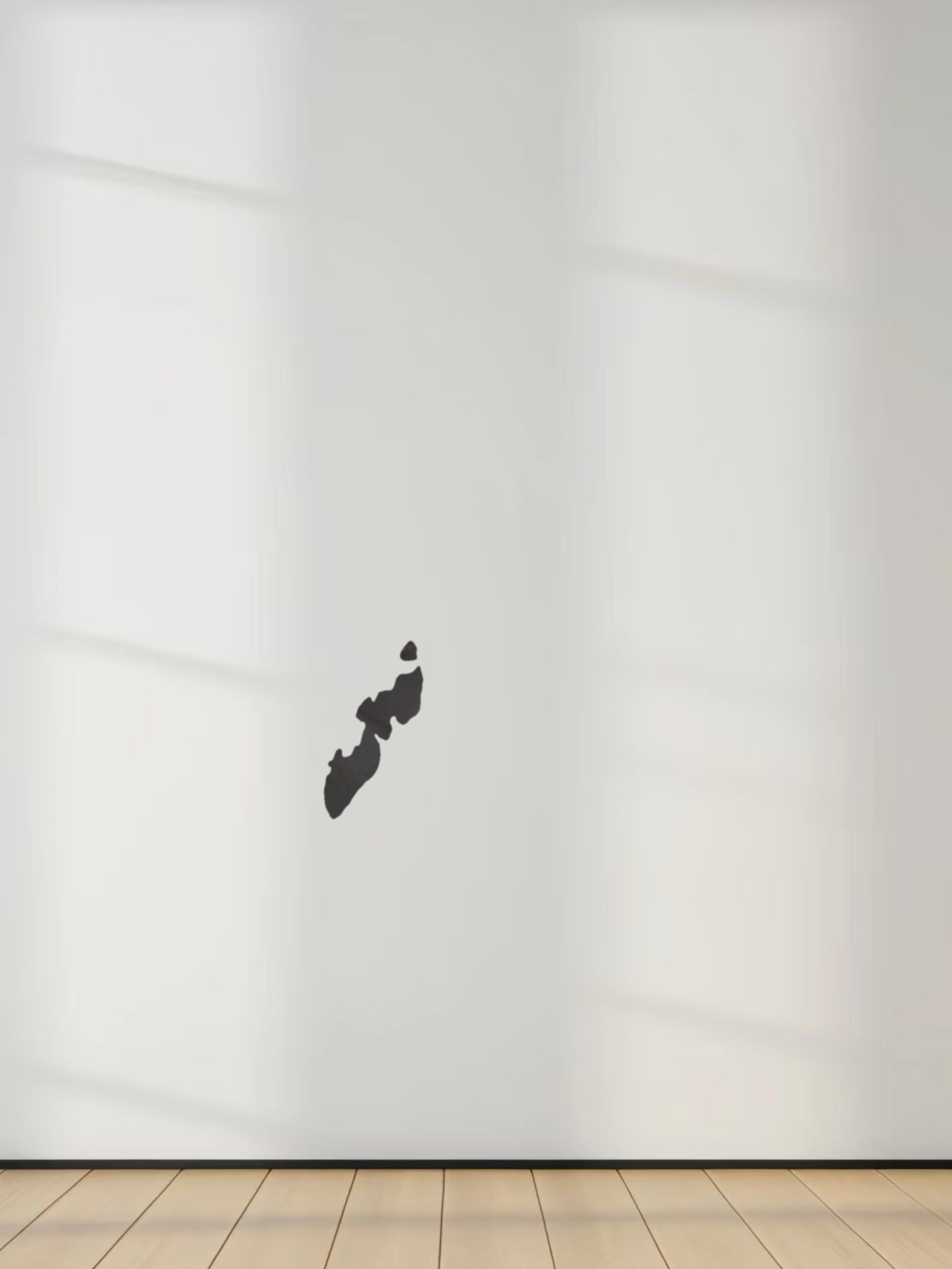 Croc Leather Skirt-Grey