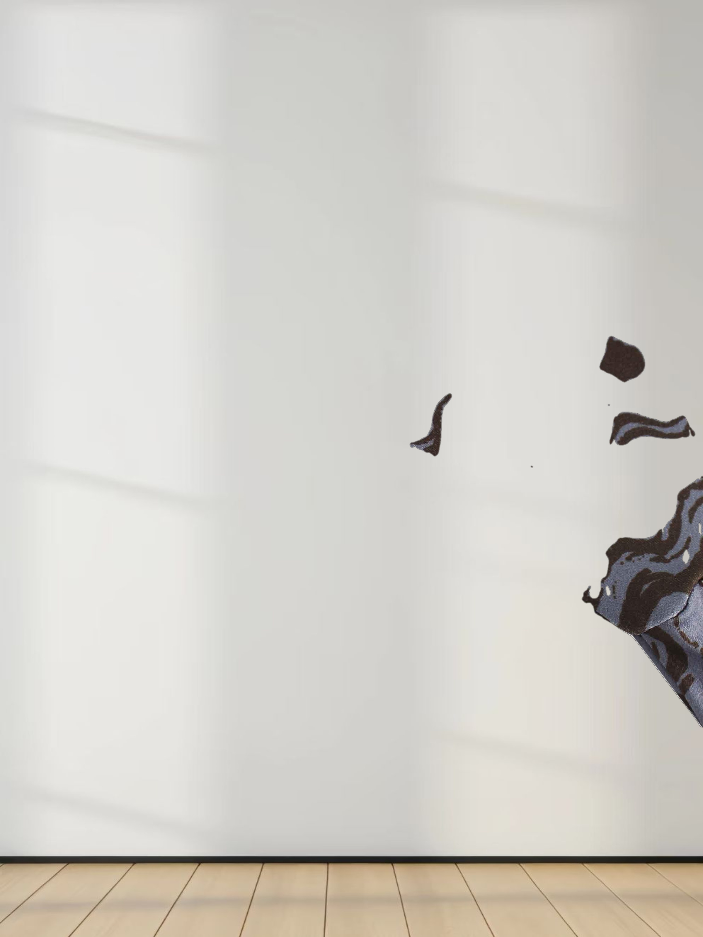 Pleat Bottom Stretch Maxi Dress-Grey/Brown