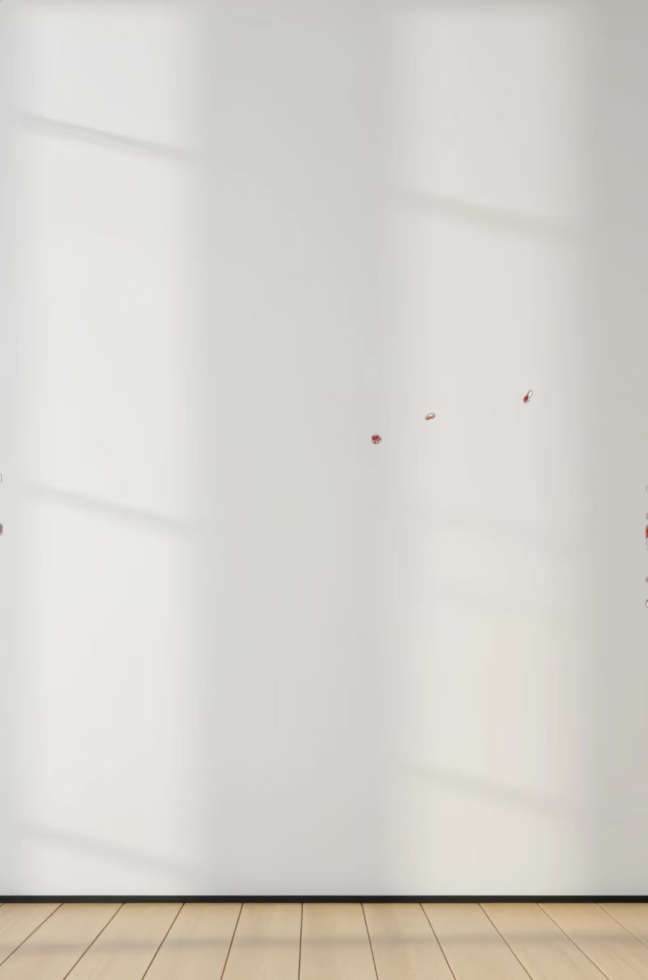 Waffle Striped Crew Tee-Cream/Berry/Lilac