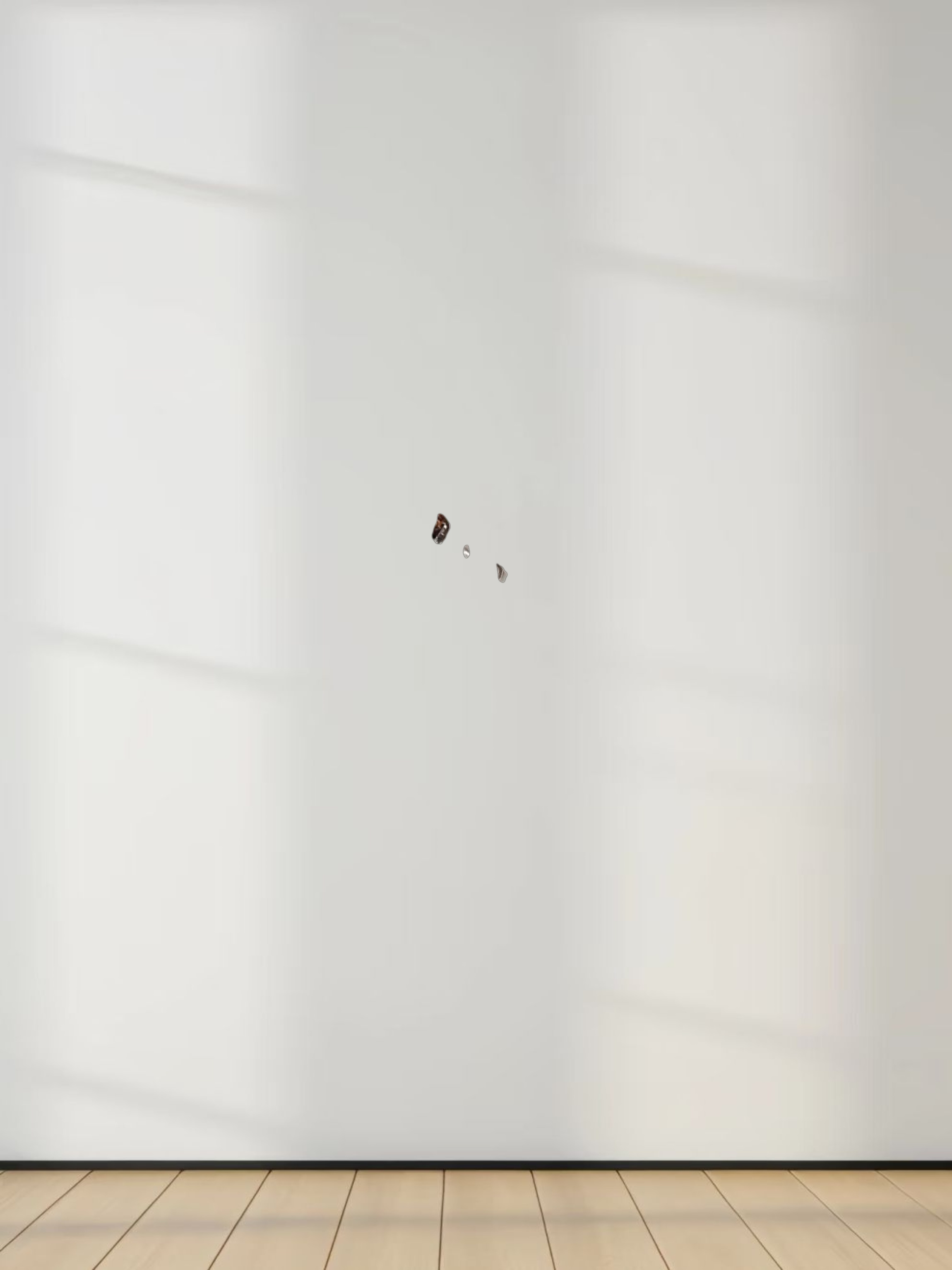 Side Seamed Twill Skirt-Brown