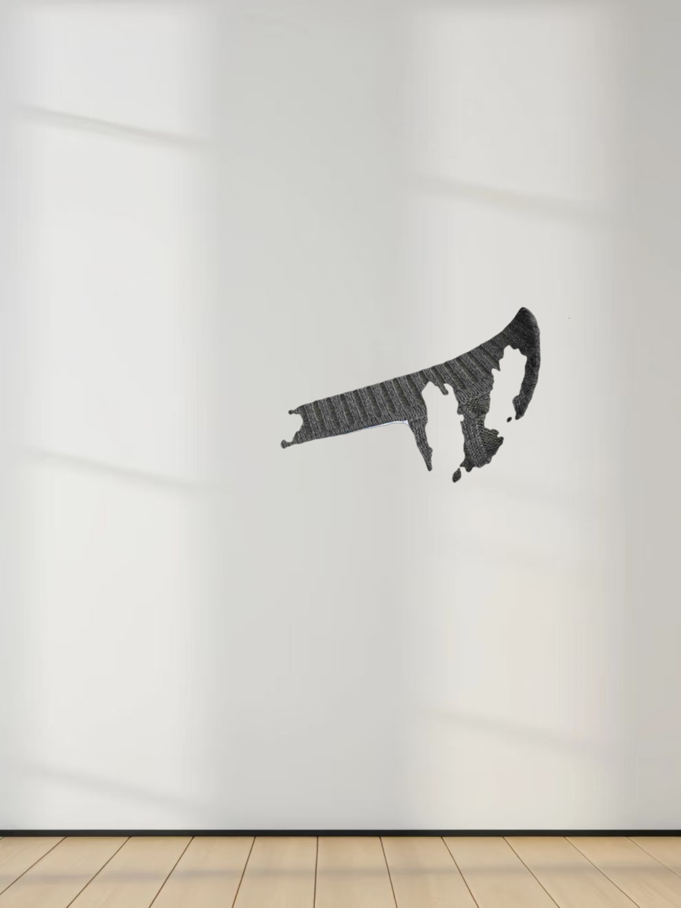 Knit Cable Sweater-Heathered Olive/Blue