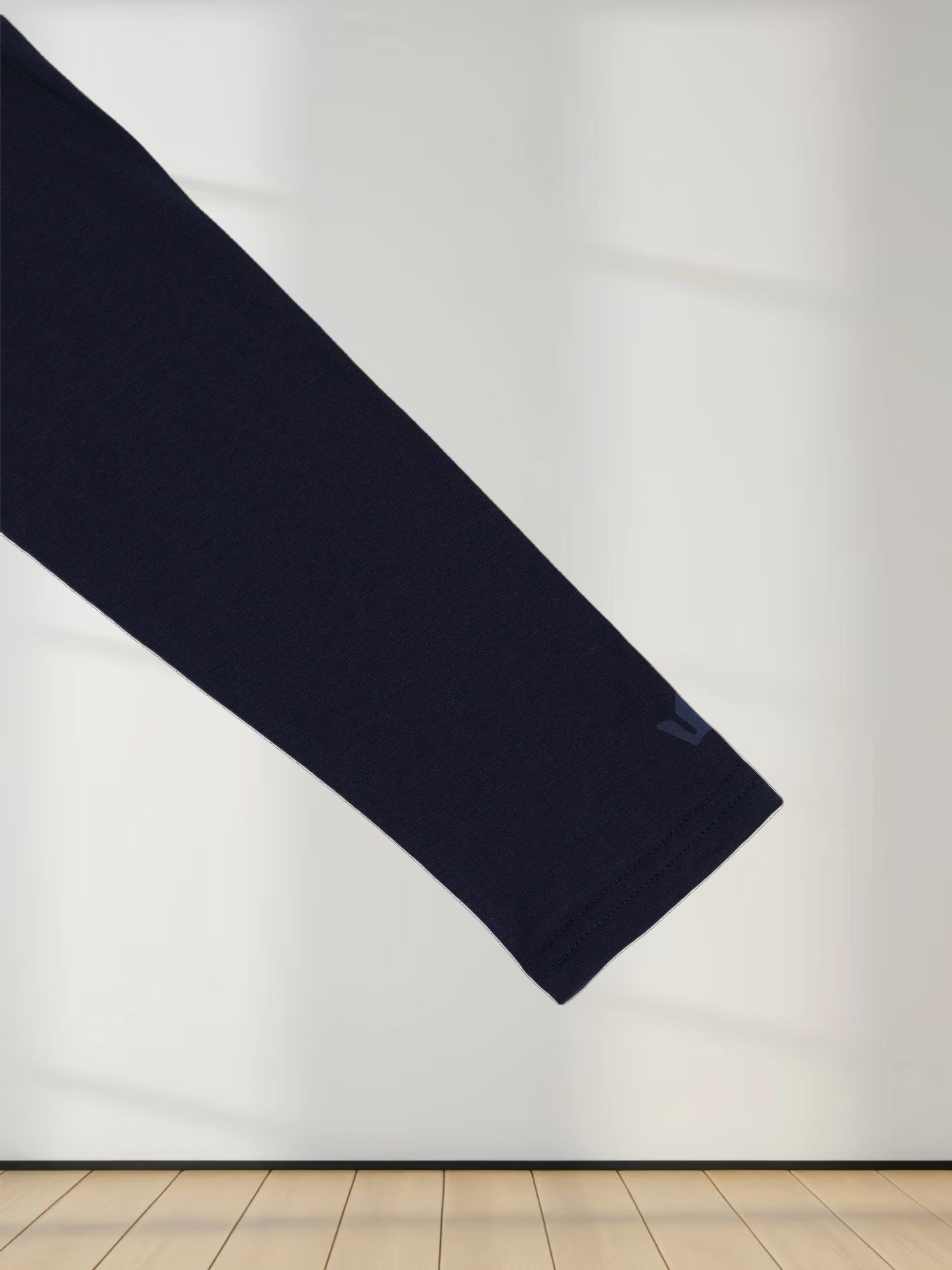 Crew Bomber Tee-Navy