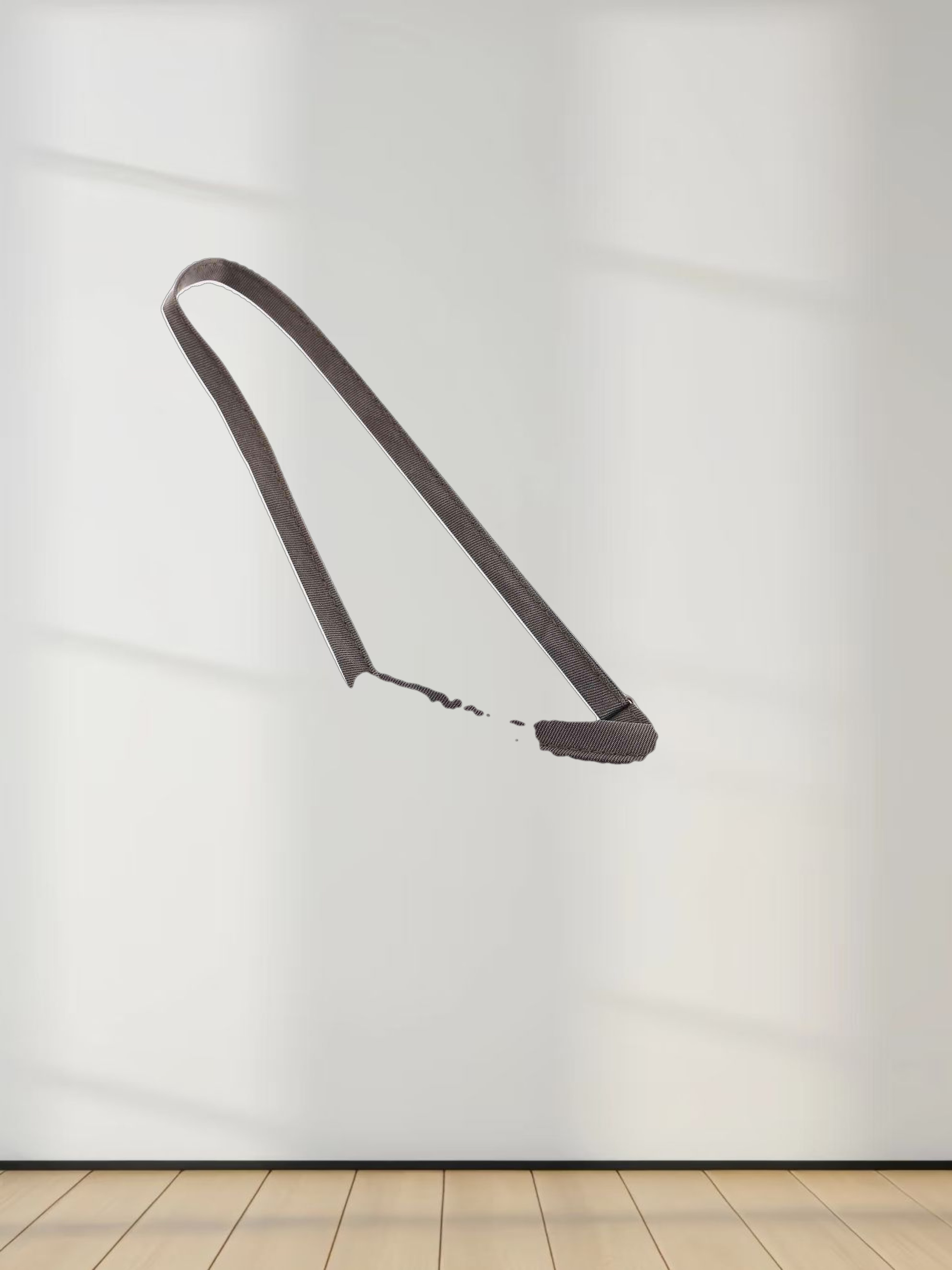 Cupro Crew Neck Slip Dress-Olive