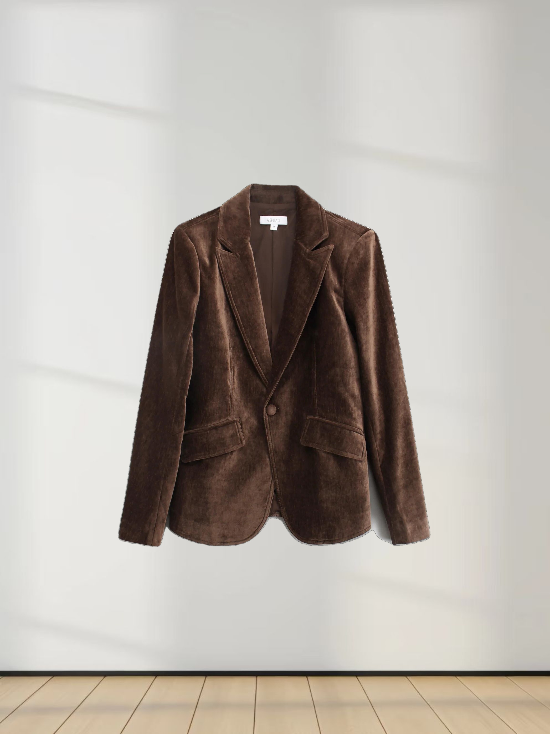 Chenille Blazer-Brown