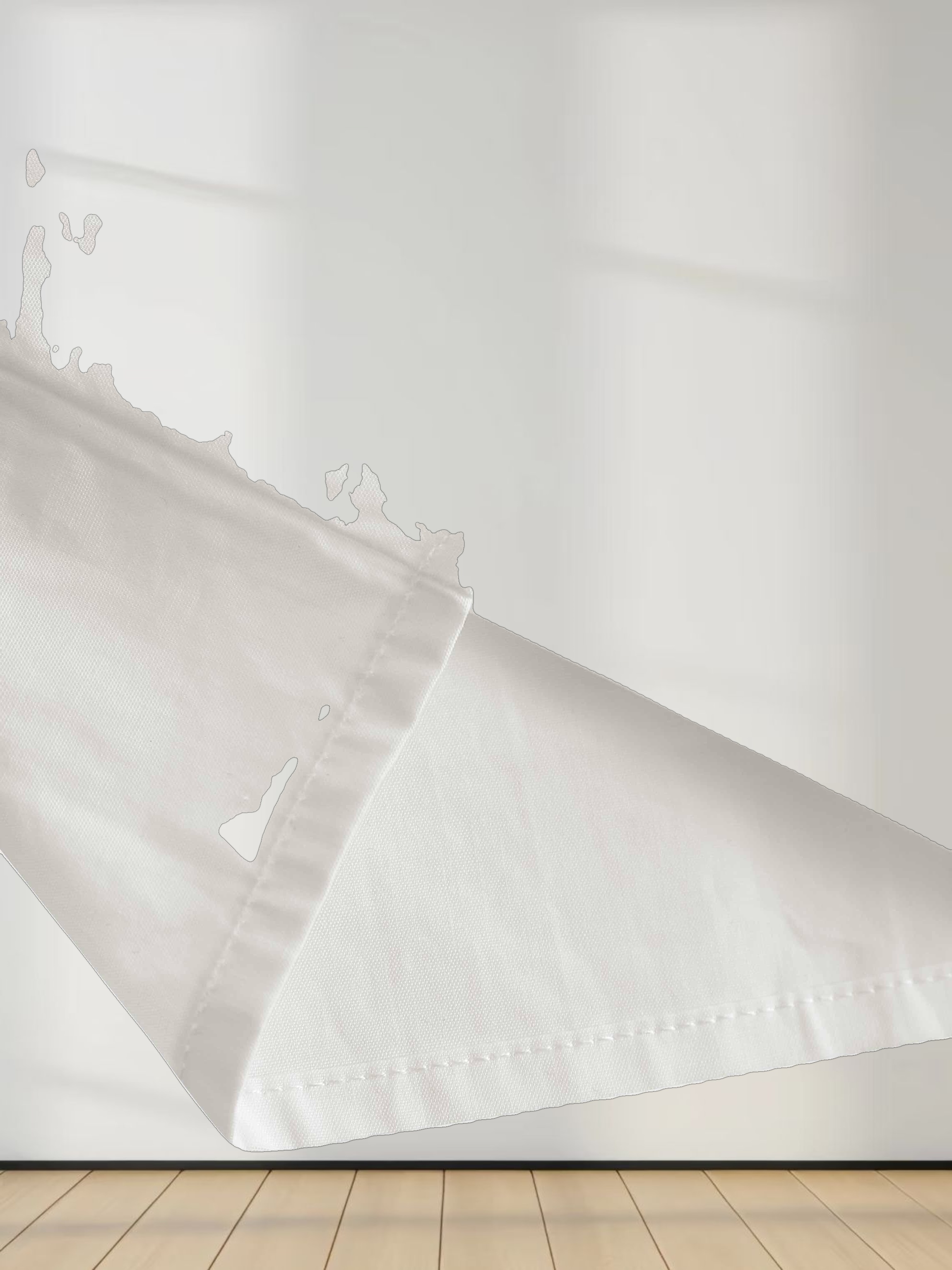 Pleated Sleeve Detail Blouse-White