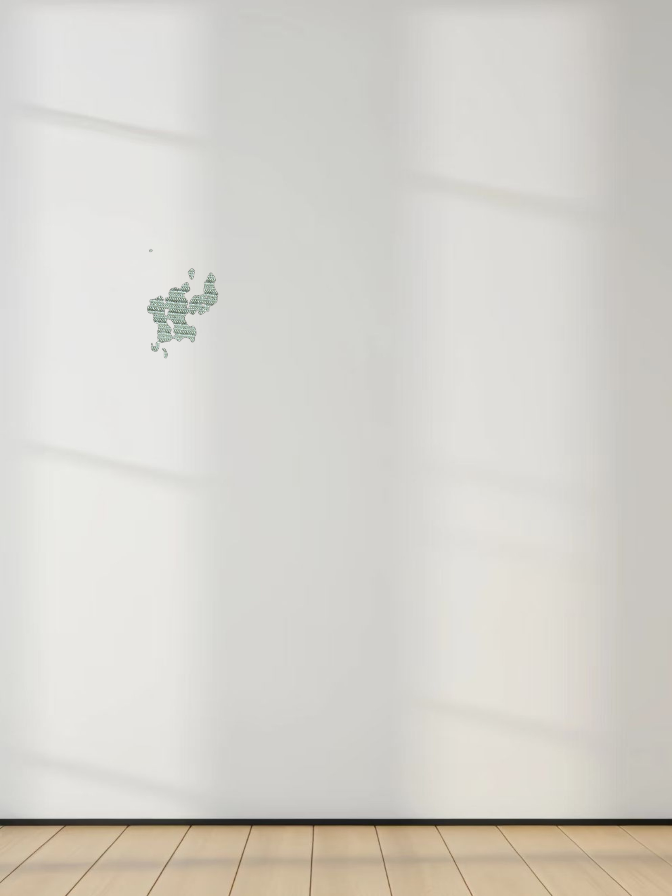 CLASSIC RIBBED CREW TEE 3Q-SAGE