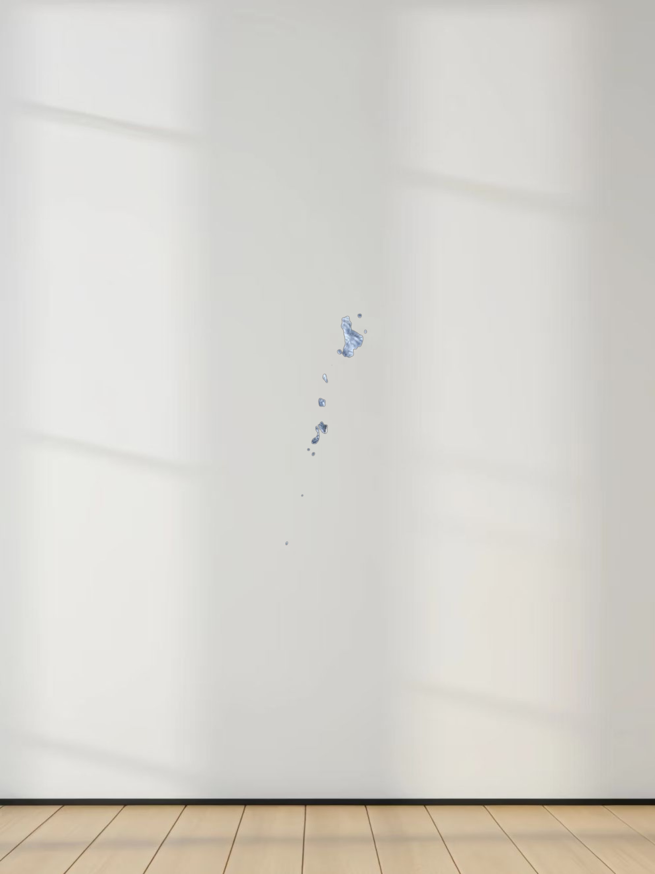 Embellished Cluster Crop Cardigan-Light Blue