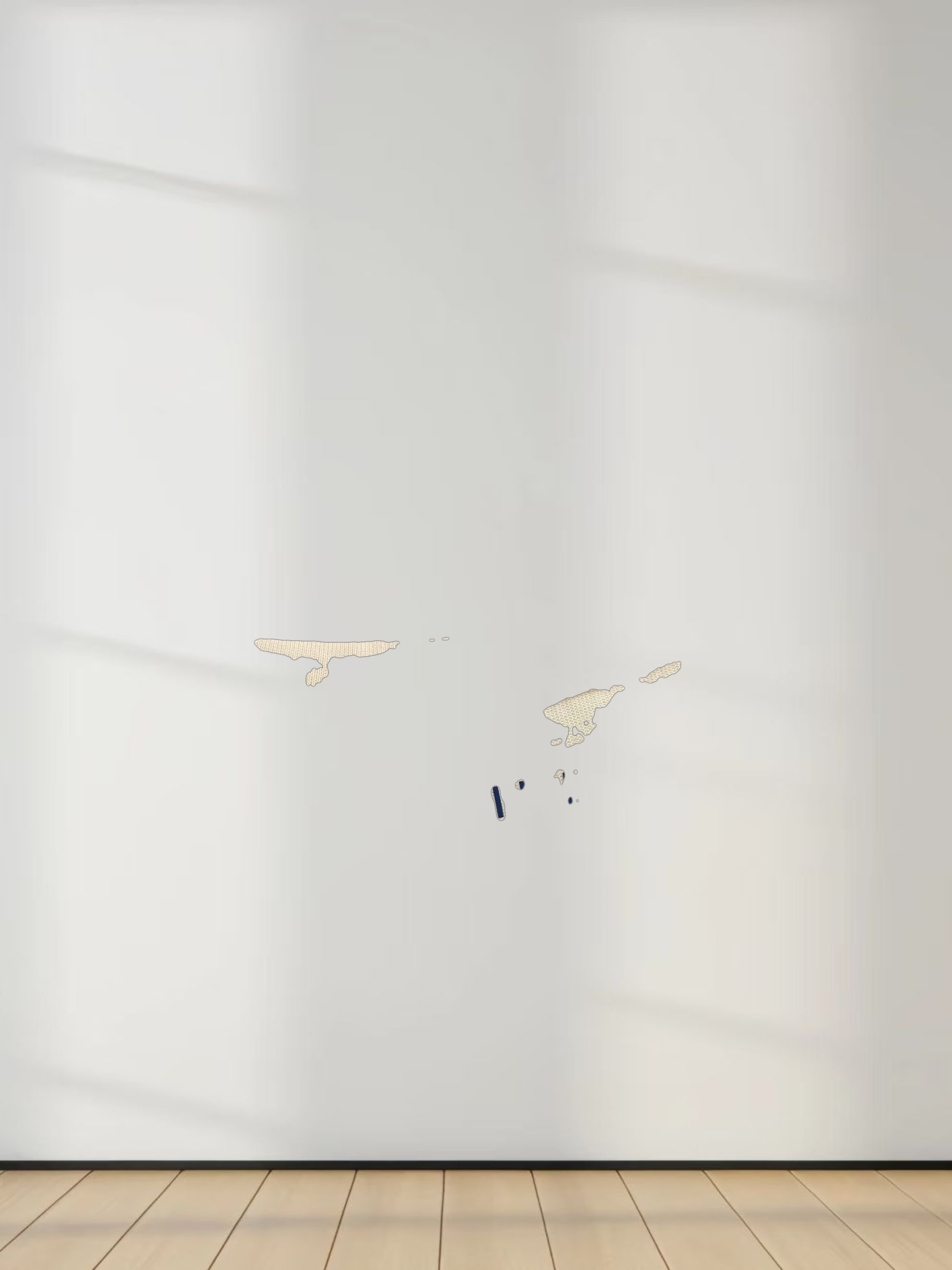 Oversized Boxy 3Q Sleeve Tee-Cream