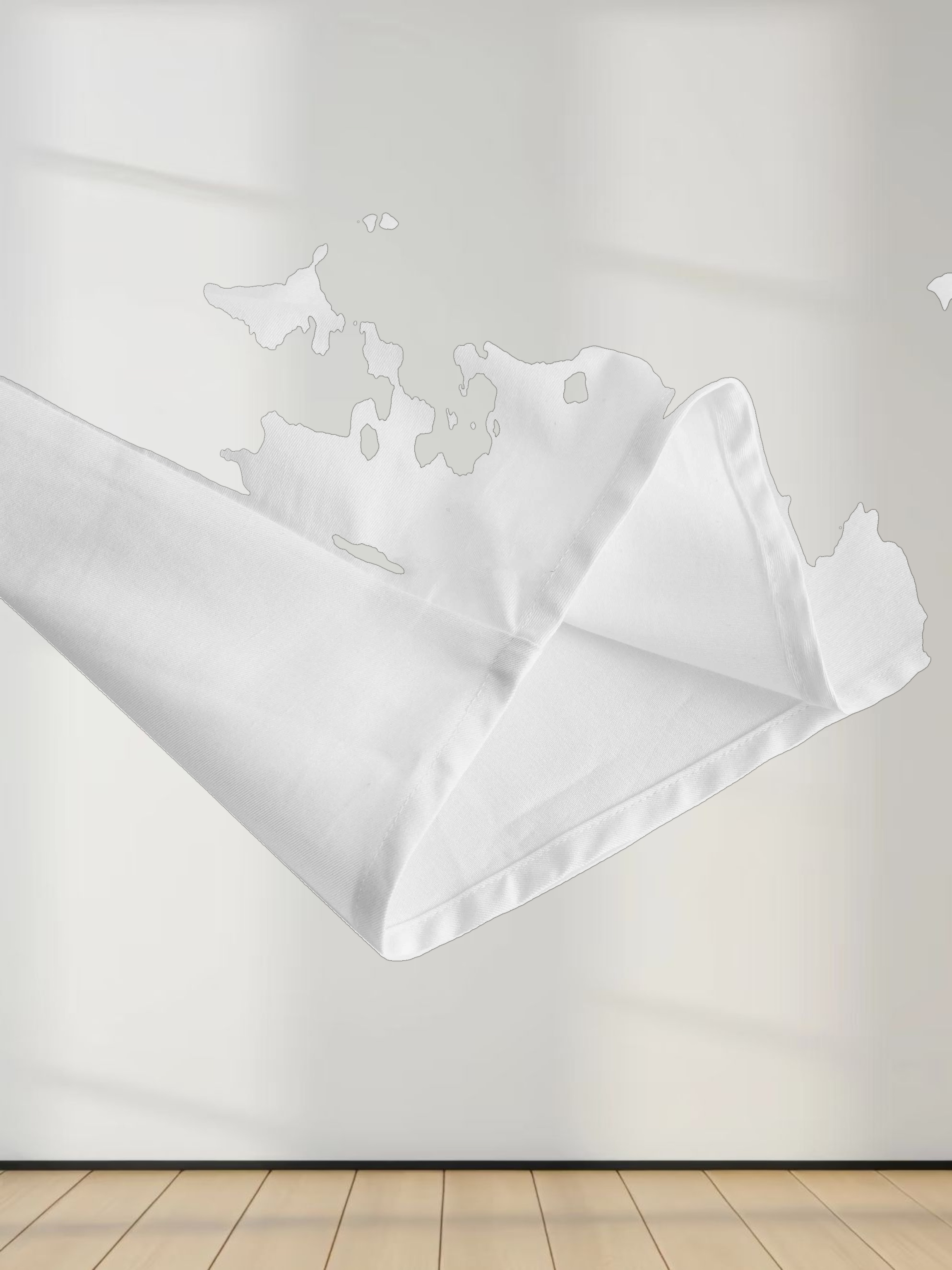 Full Pleated Skirt-White