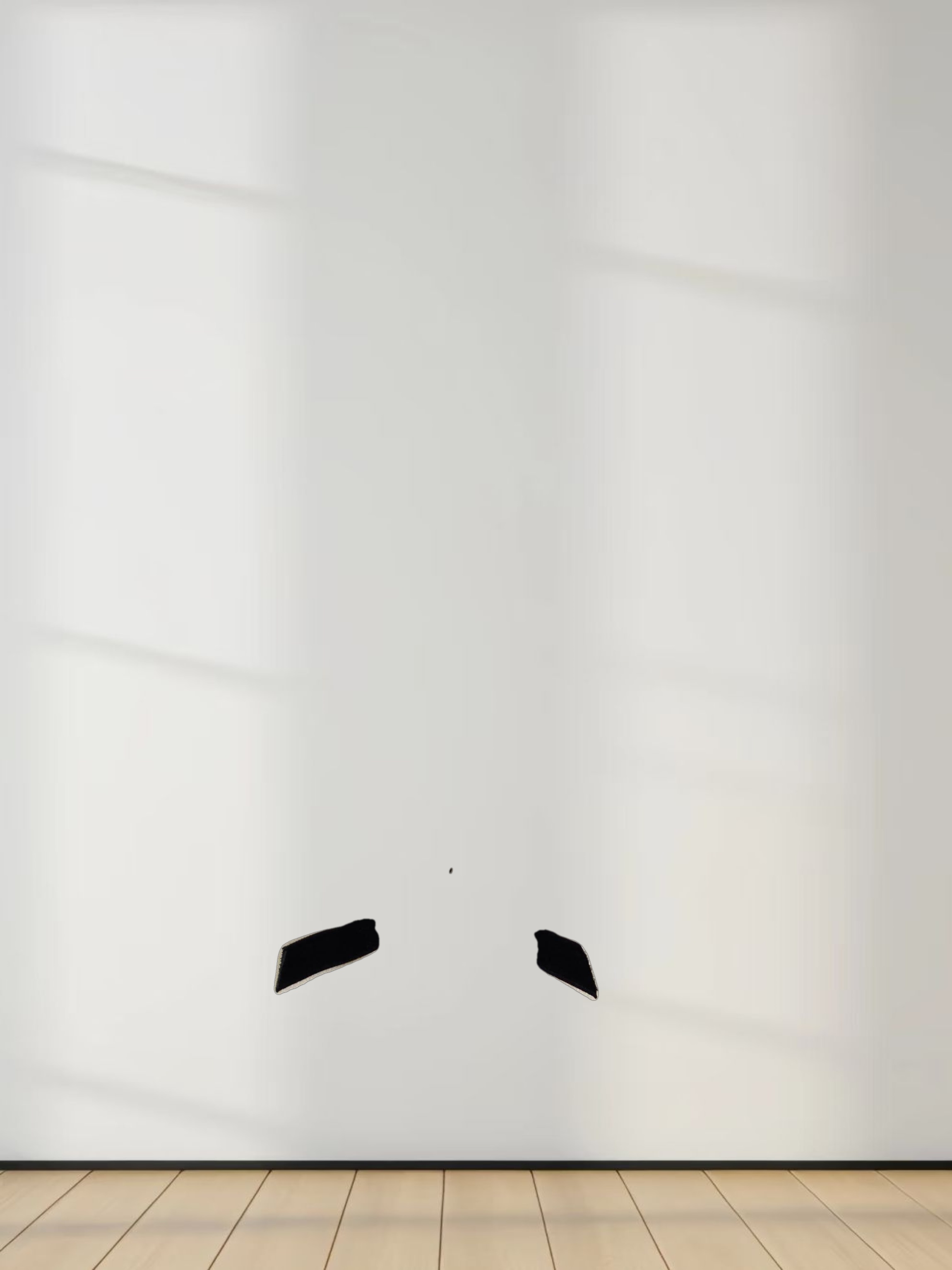 Velvet Detail Pointelle Crew Cardigan-Cream/Black