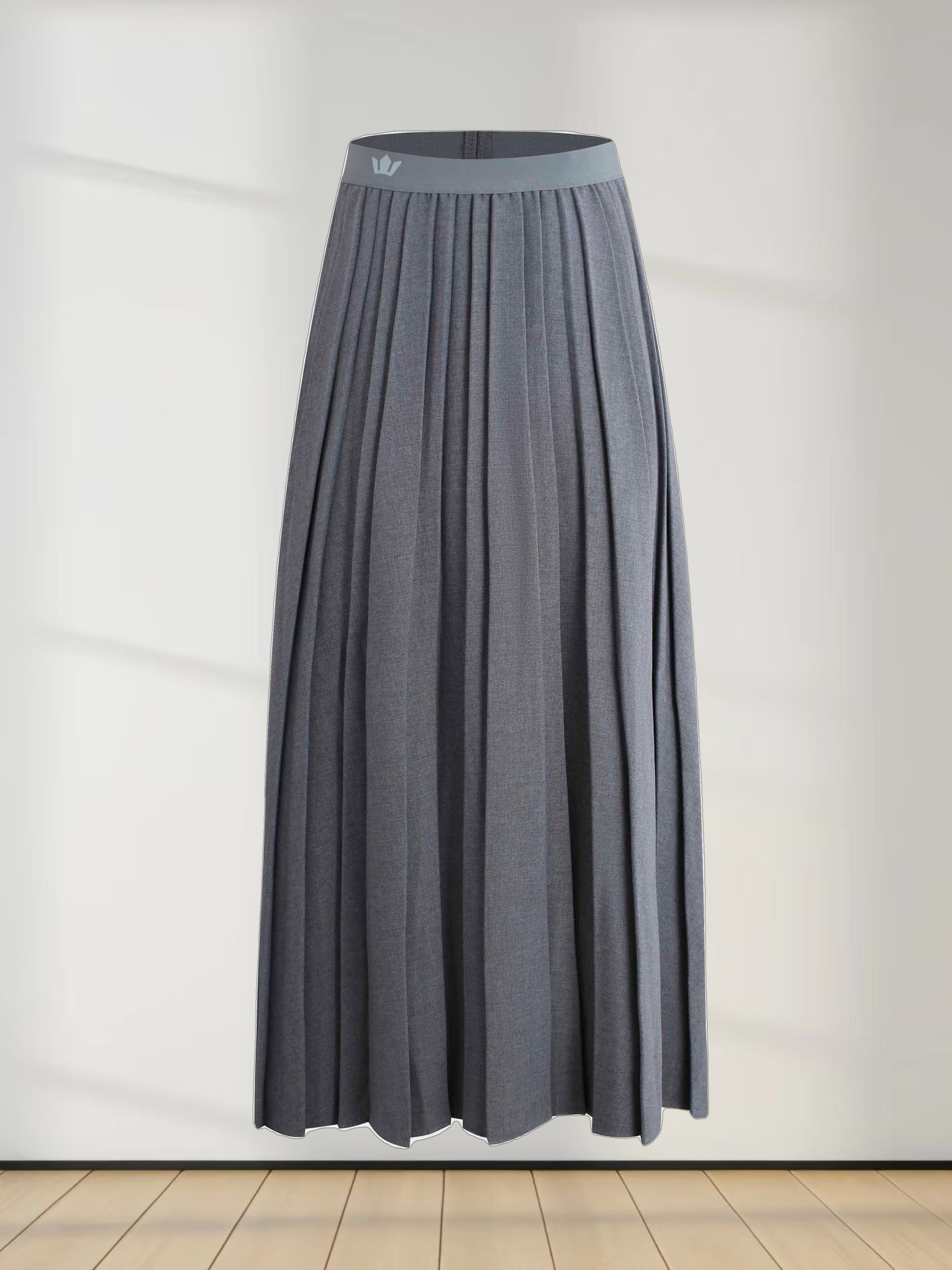 Marni Pleated Skirt-Grey