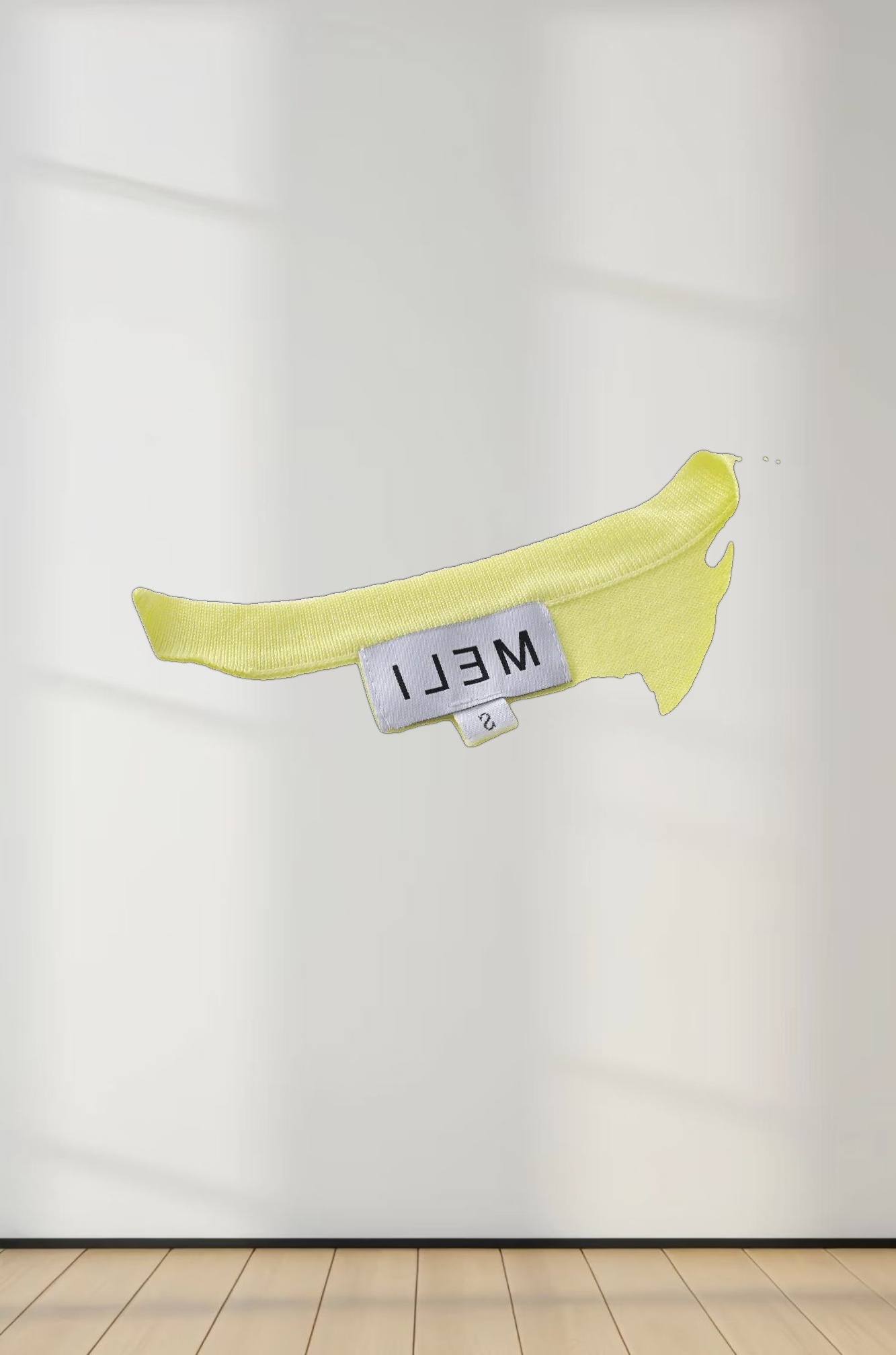 Basic Crew Sweater 3Q-Yellow