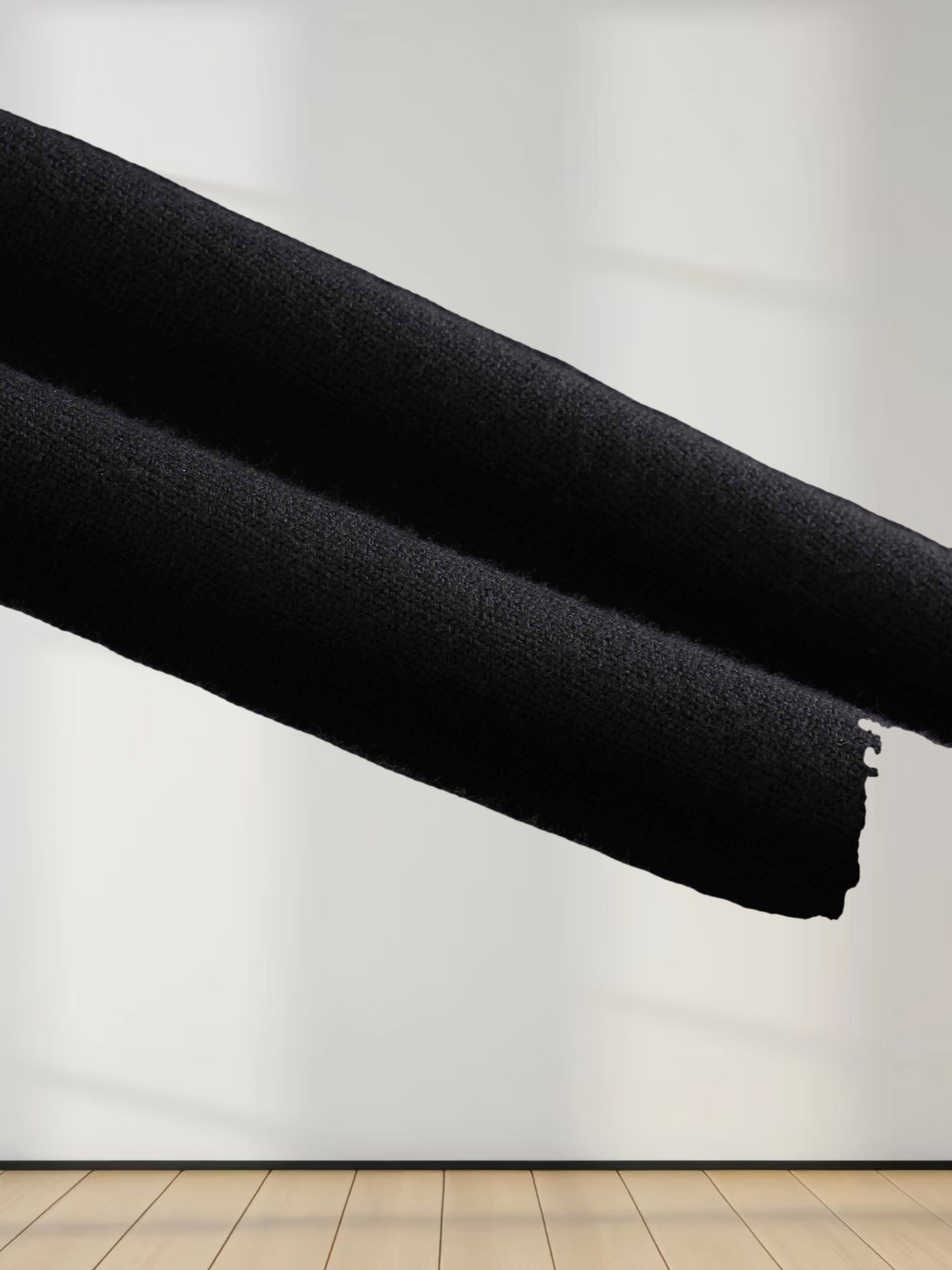 Embellished Crew Sweater-Black