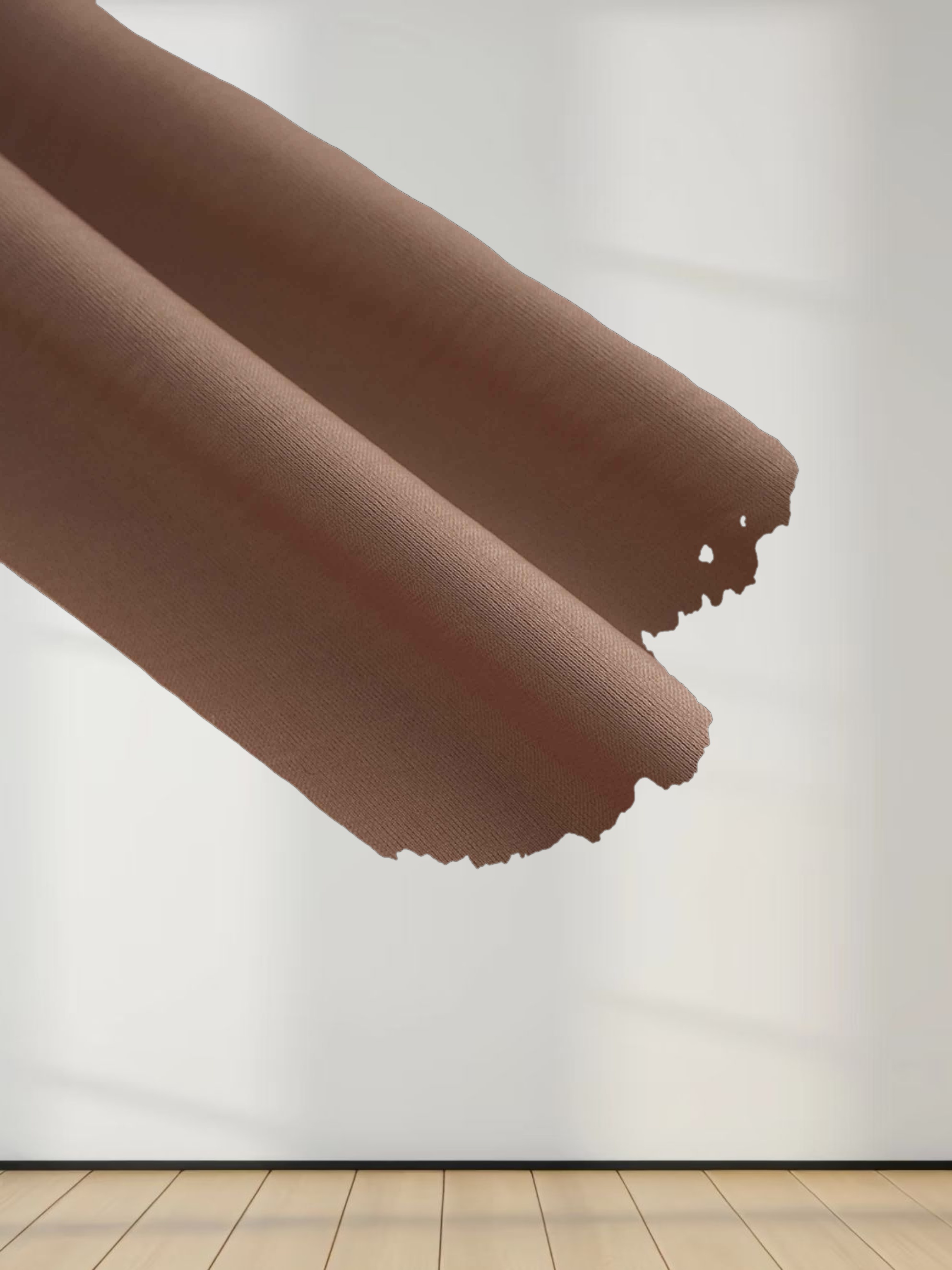 High/Low Faux Satin Crossover Top-Taupe