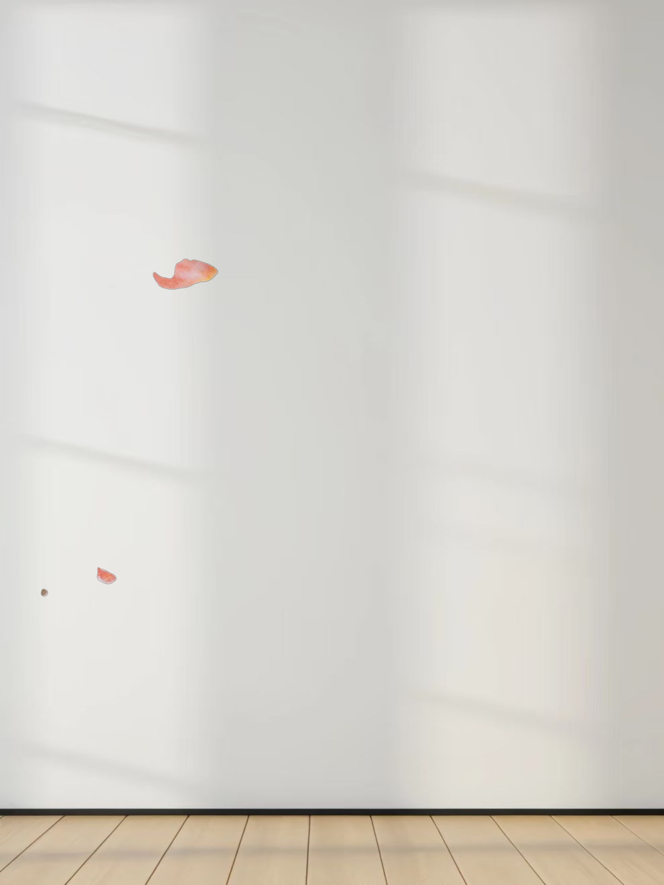 Pleat Neck Belted Dress-Peach Floral