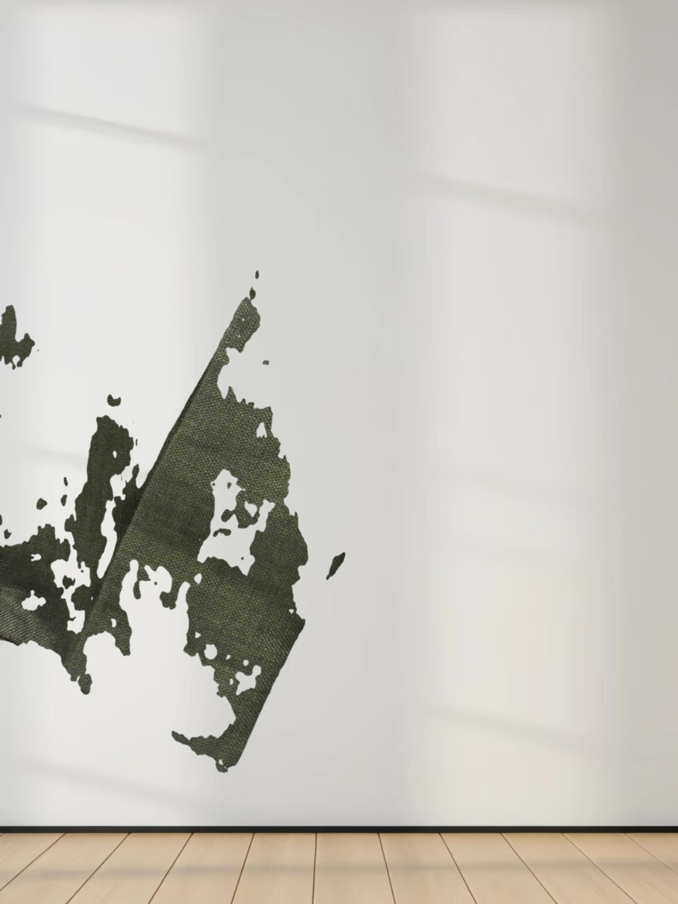 Drawstring Button Down Linen Top-Olive Green