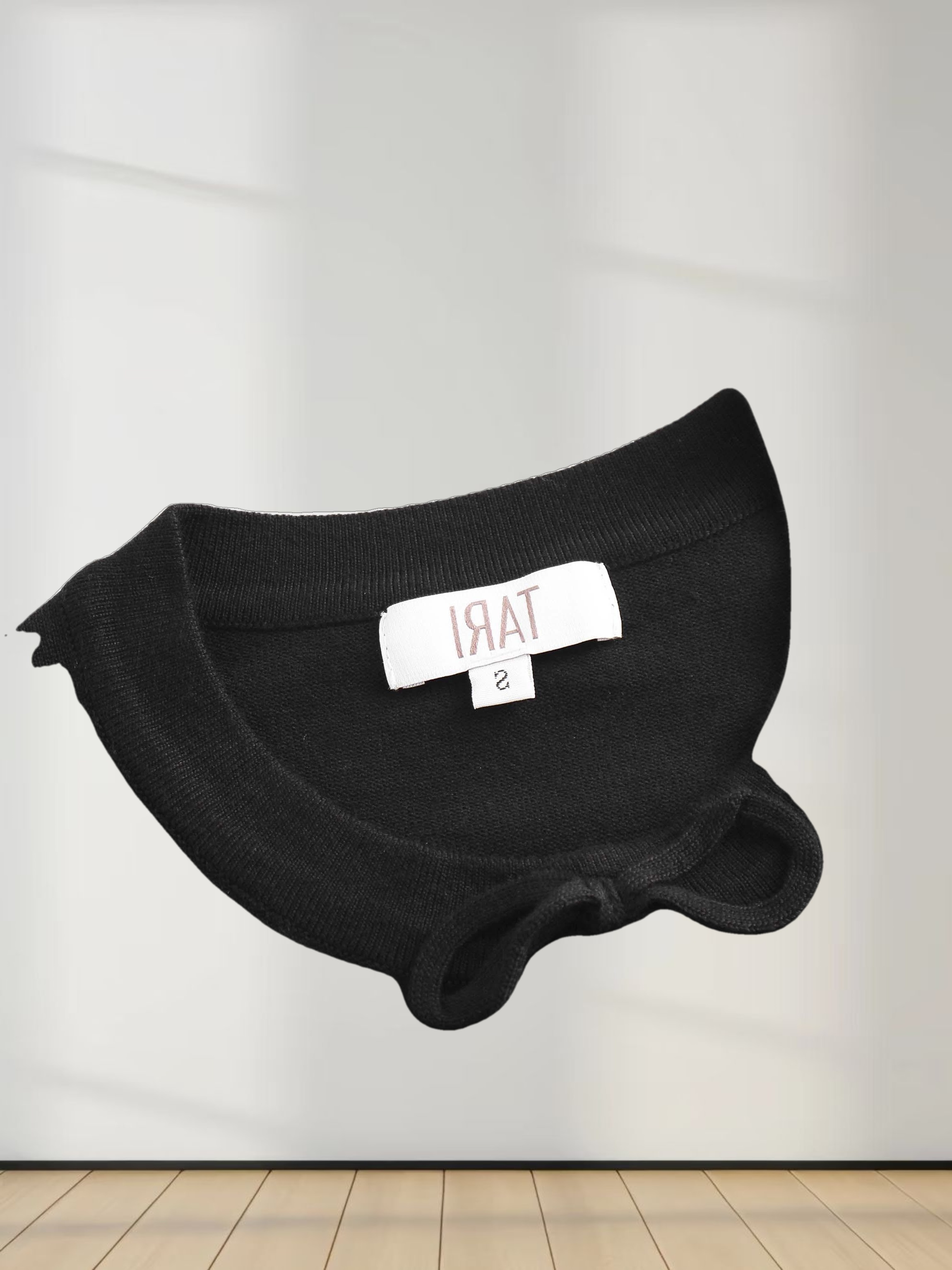 5 Bow Crop Cardigan-Black