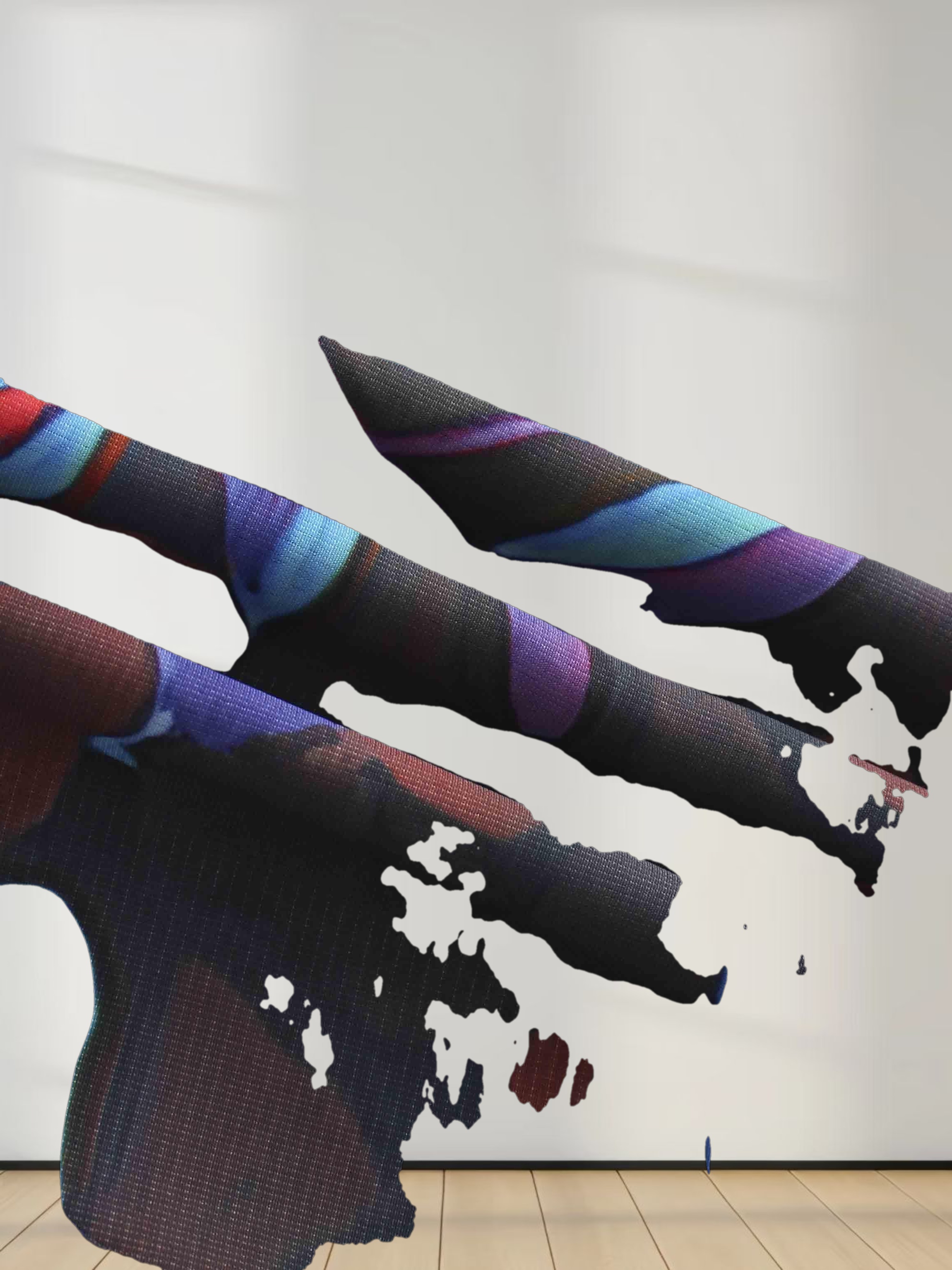 Collared A-Line Shirtdress-Brown Floral