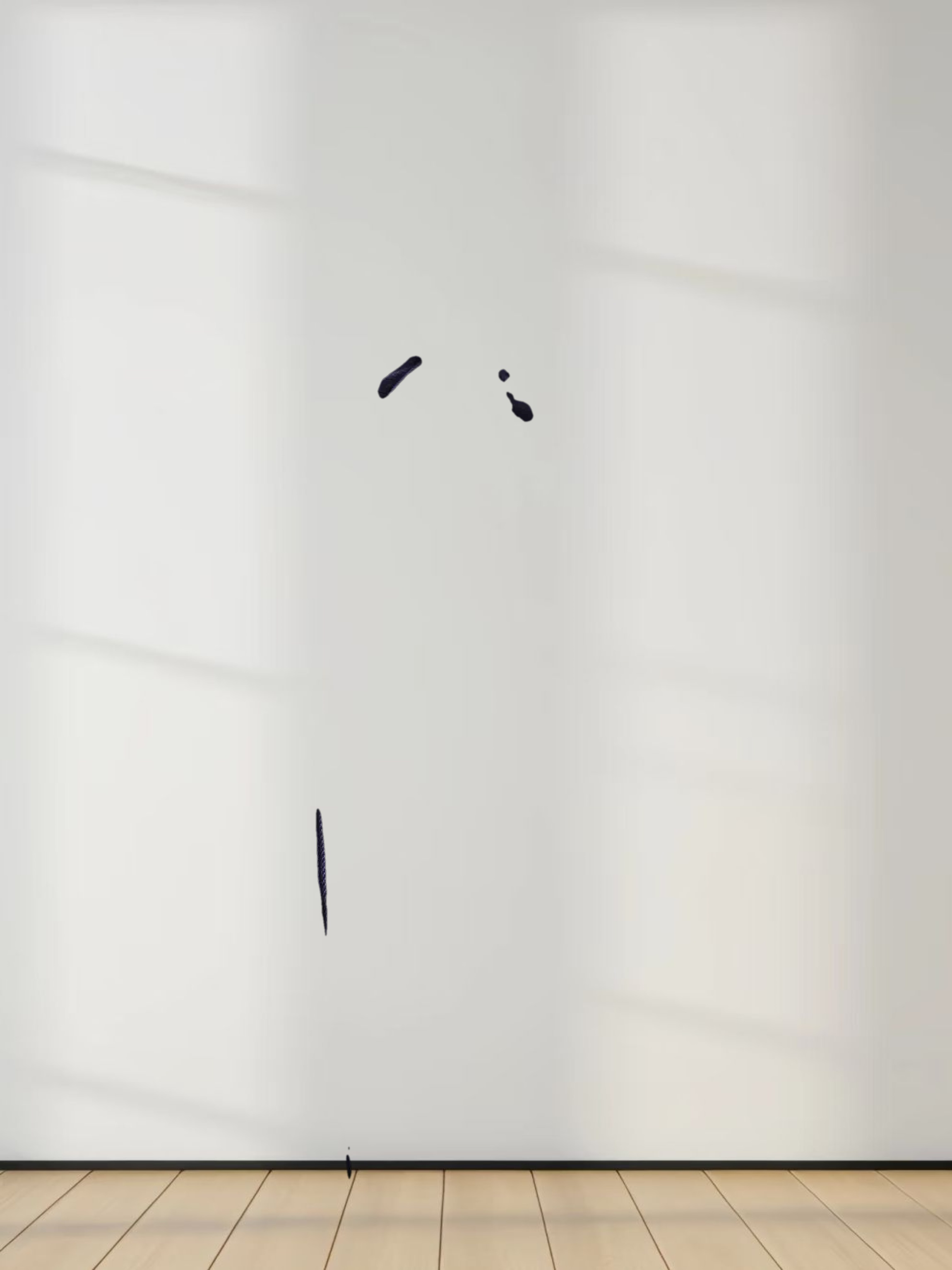 Drawstring Circle Skirt-Navy