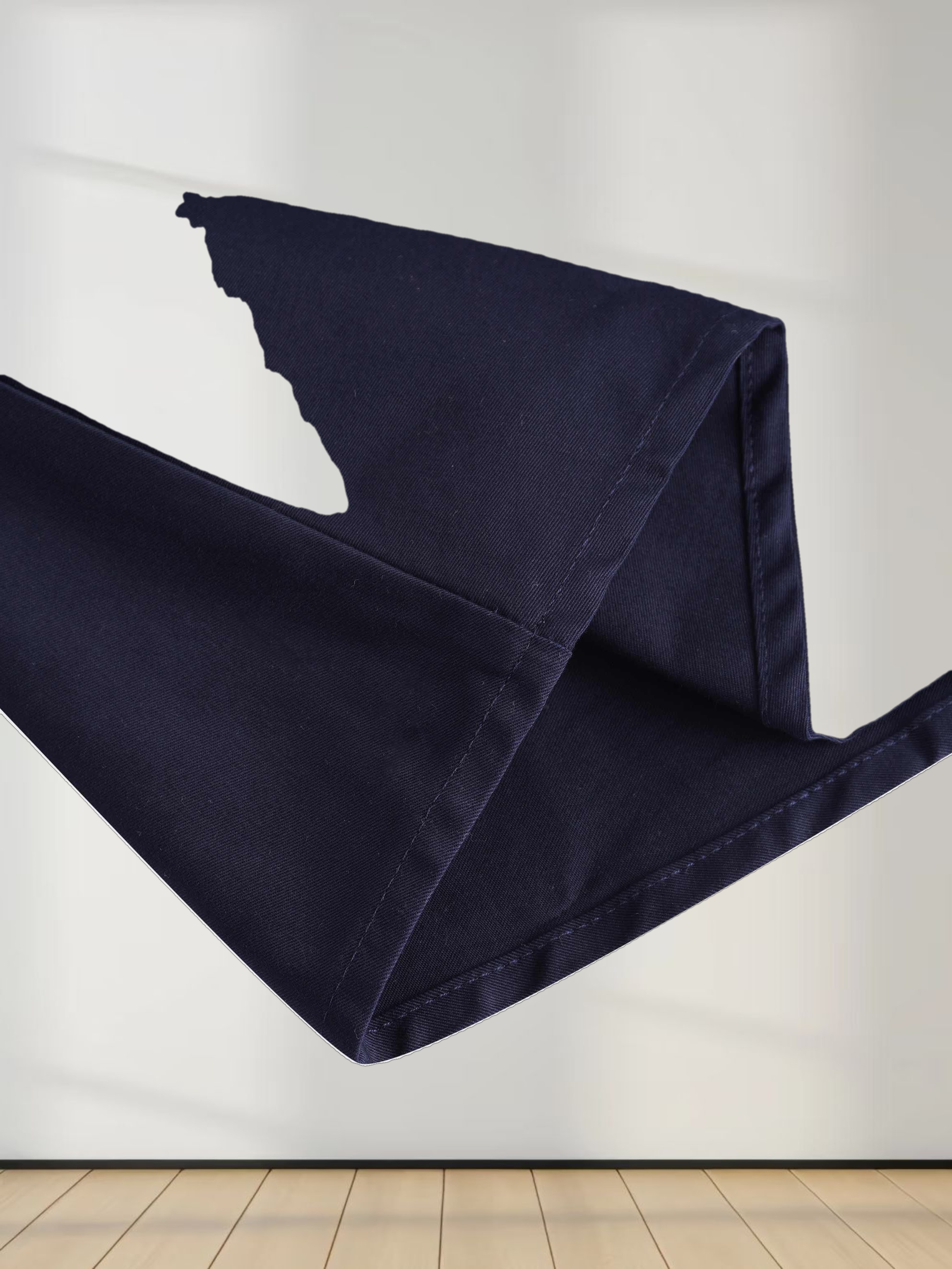 Full Pleated Skirt-Navy