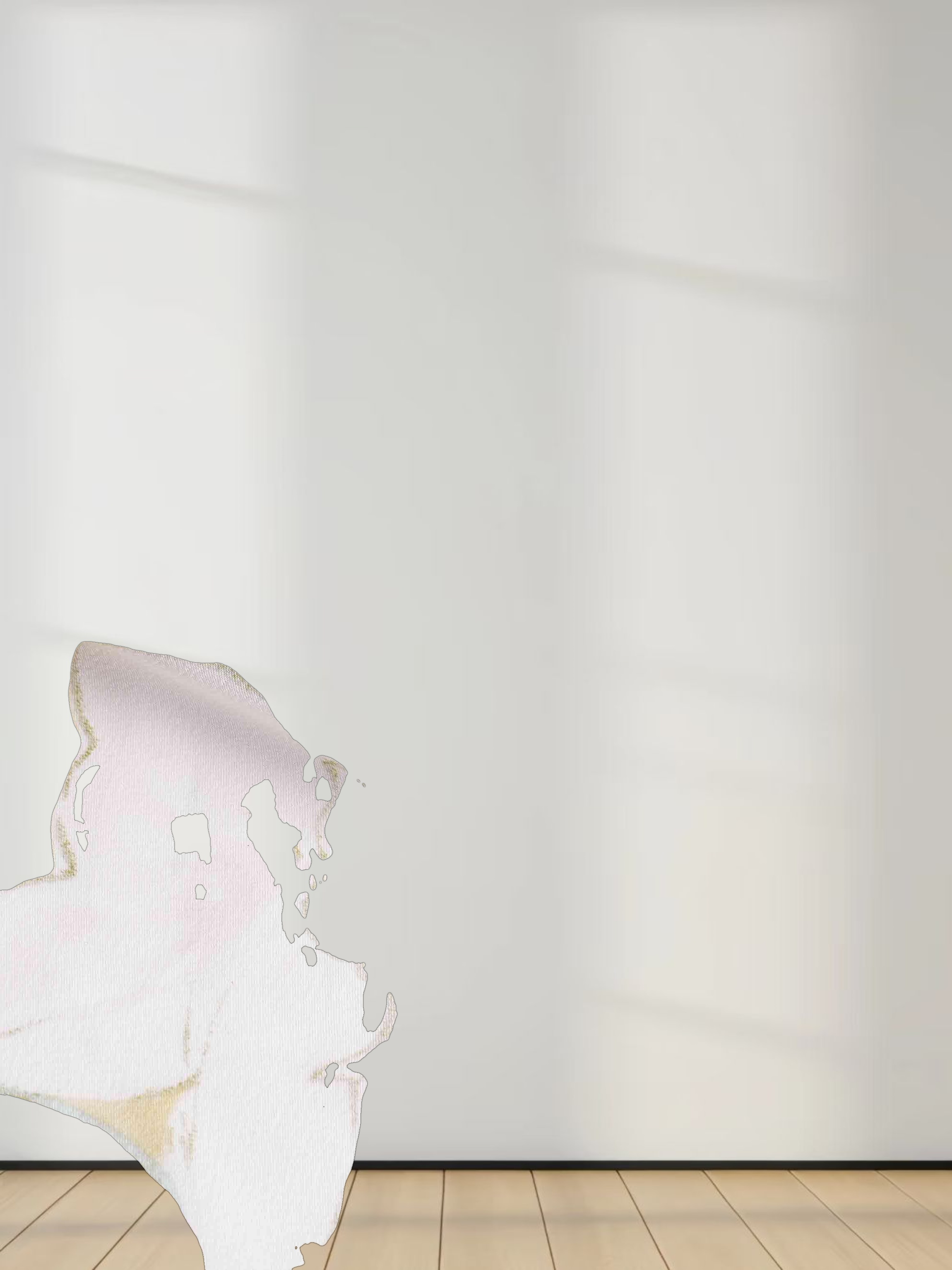 A-Line V Neck Slip Dress-Shades of Green