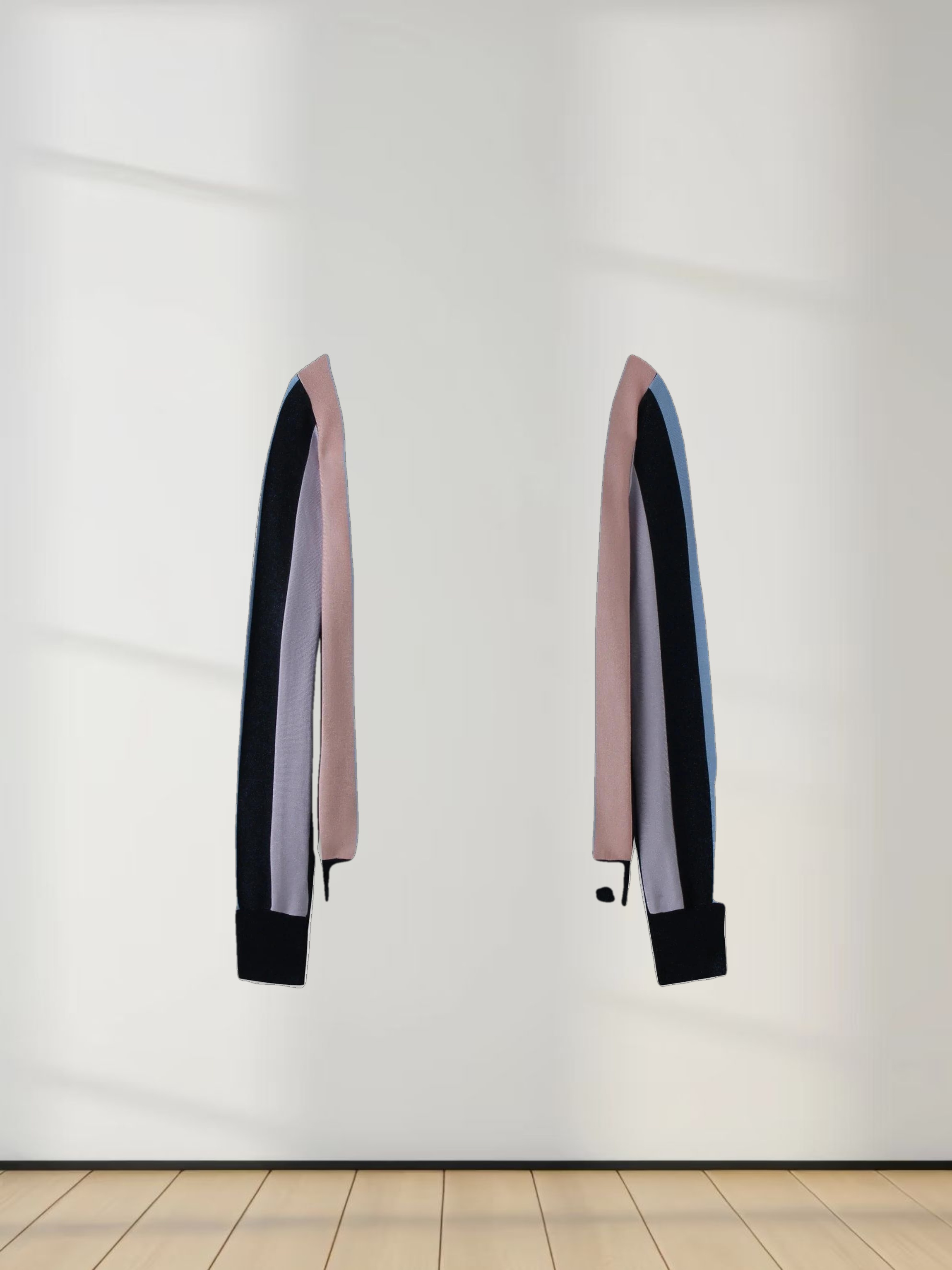 Striped Lurex Sweater-Multi