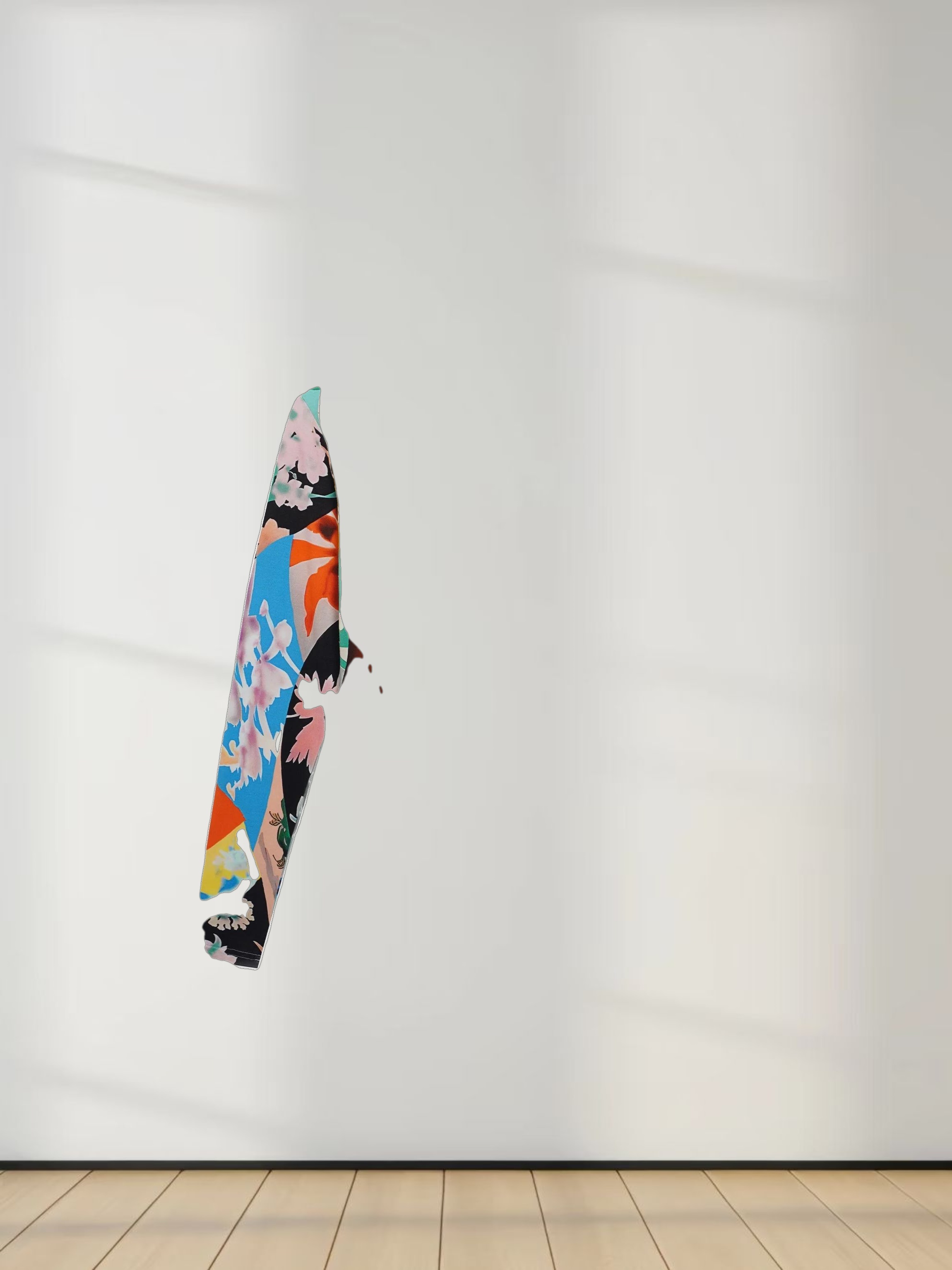 Printed Modal Turtleneck-Pop Art