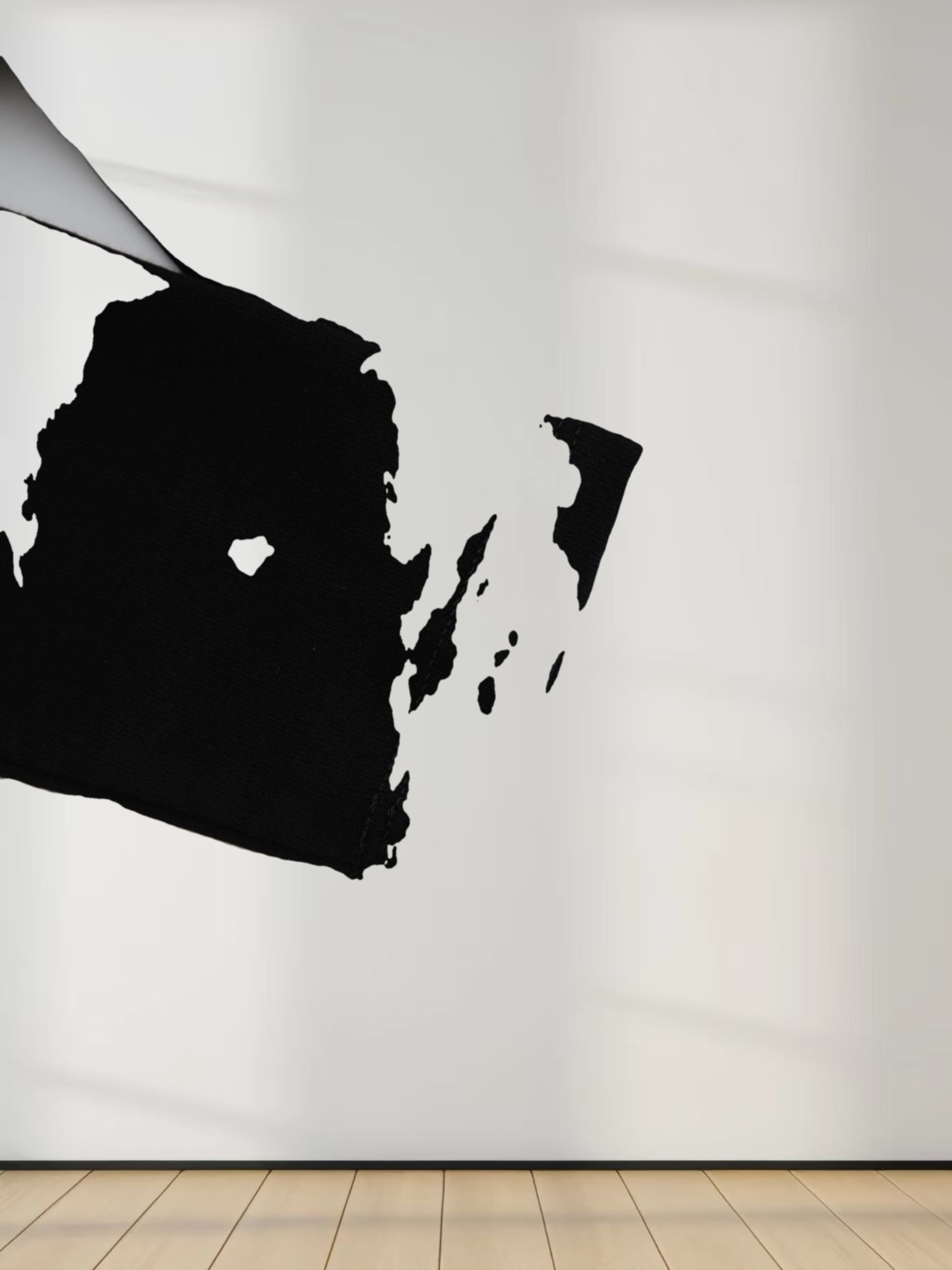 Basic T-Shirt Cropped Cardigan-Black