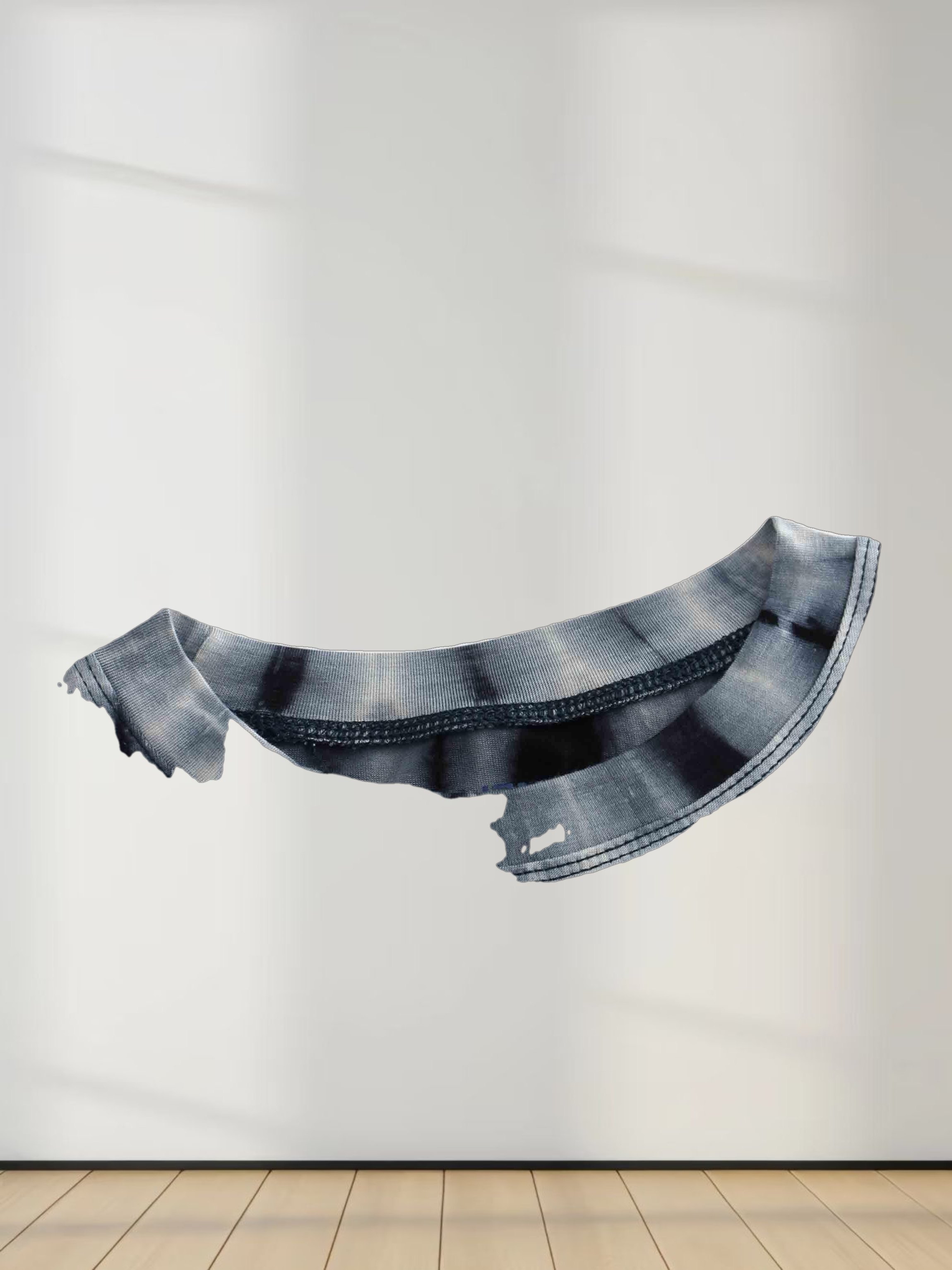 Tie Dye Crew Neck T-Shirt-Blue