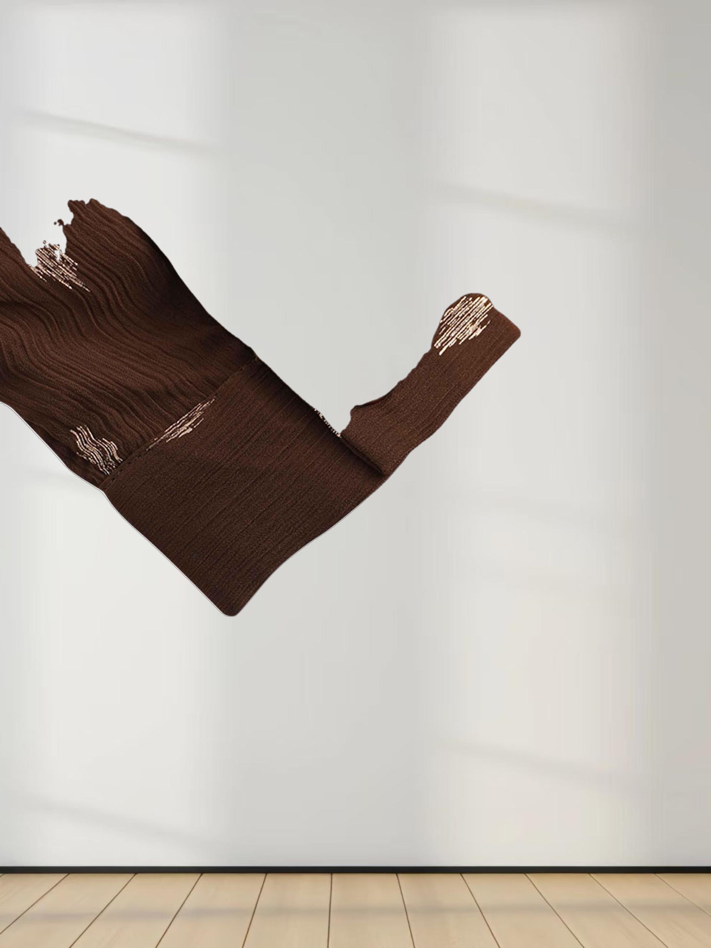 Gold Brush Blouse-Brown