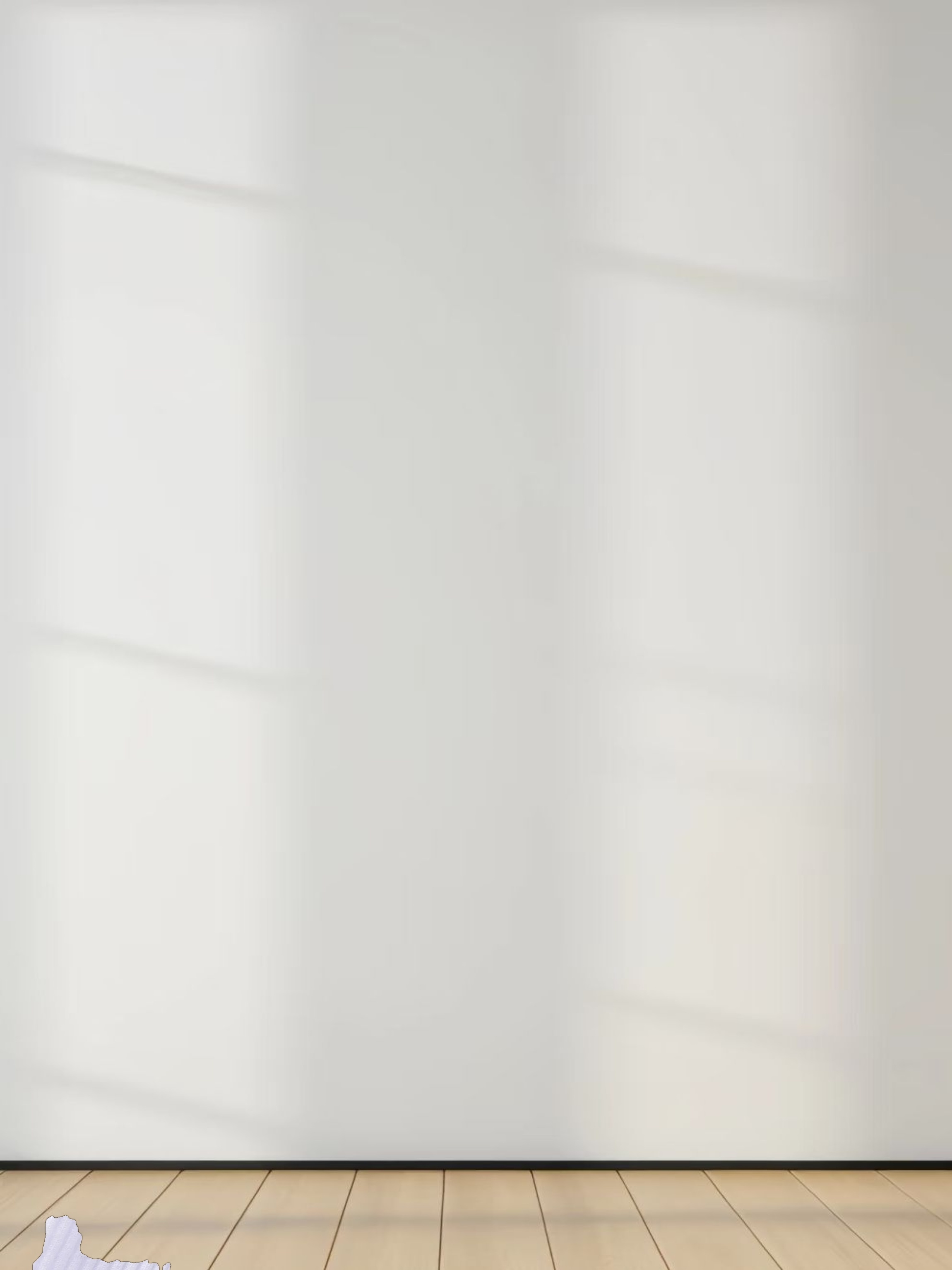 HIGH V RIBBED TEE - LS-WHITE