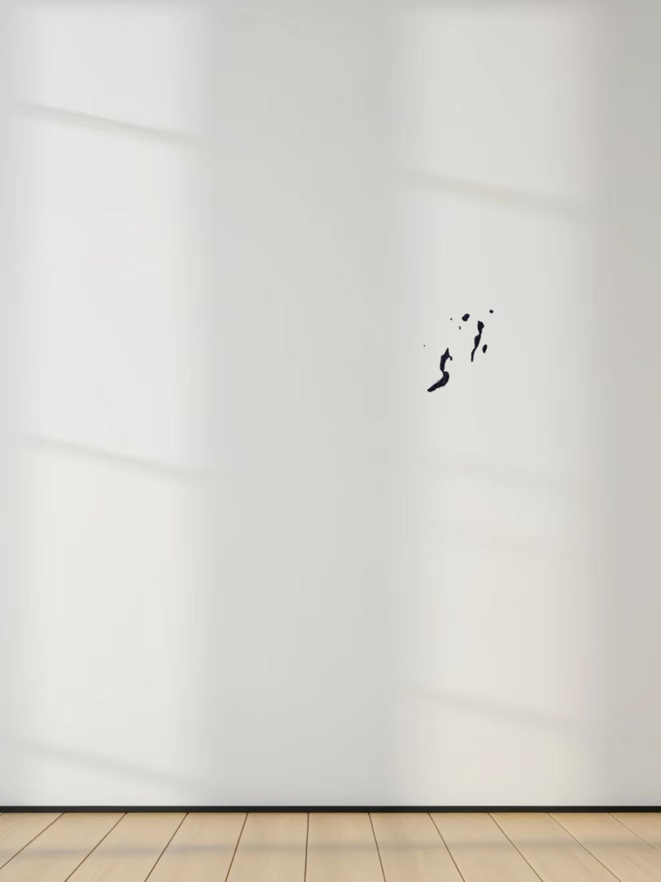 V Bottom Crop Sweater-Navy