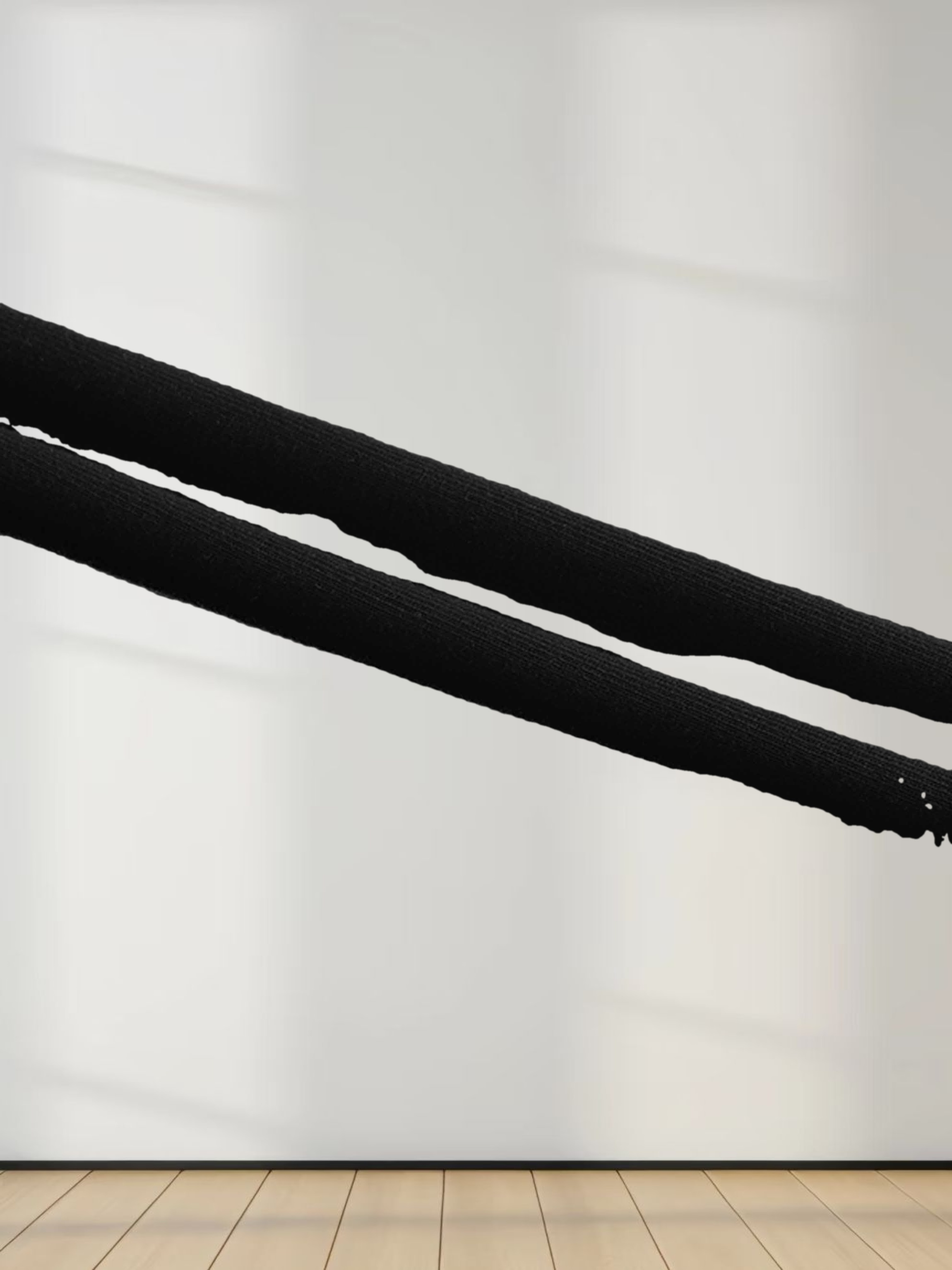 Basic T-Shirt Slip Dress-Black