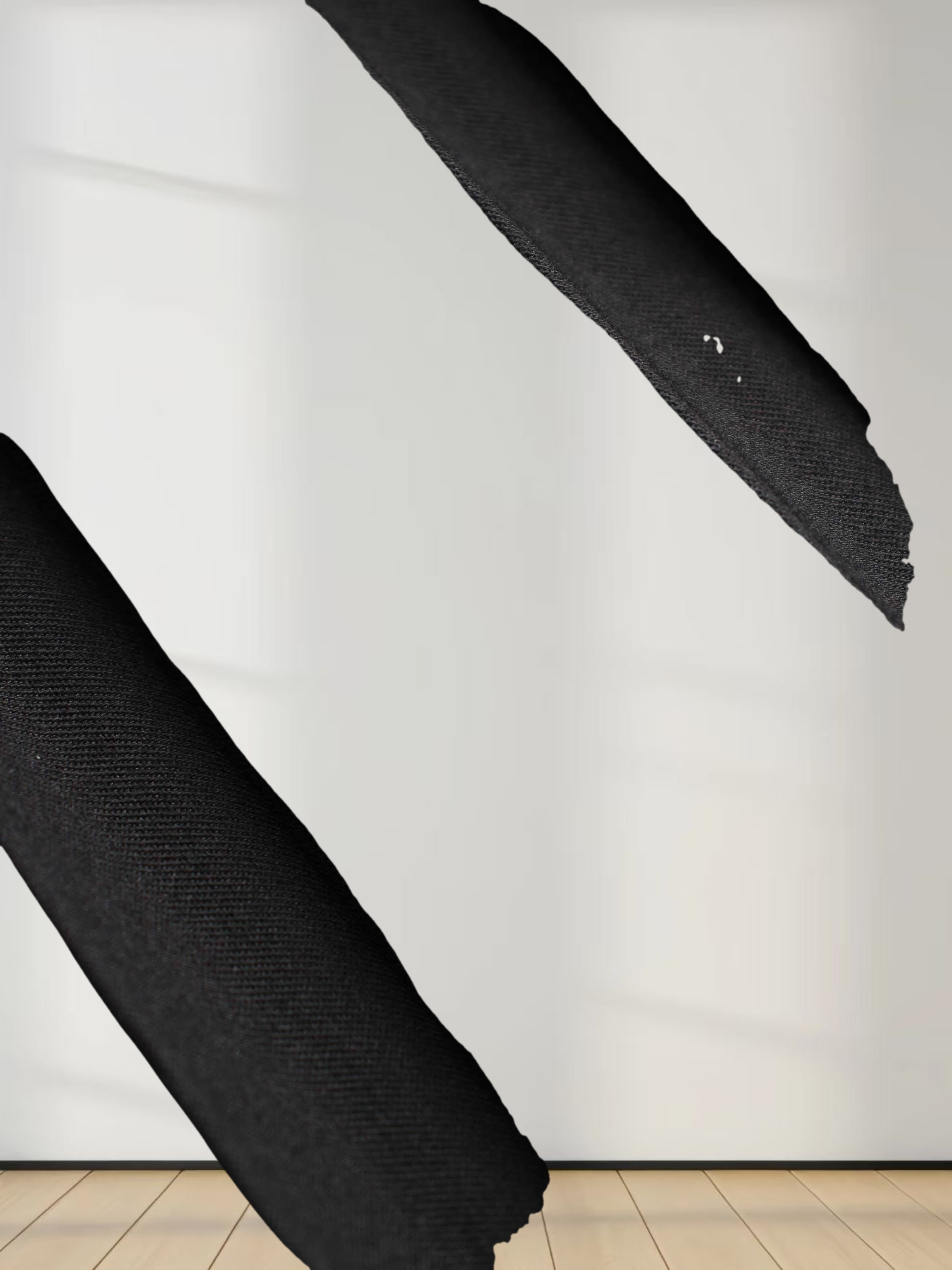 Mix Pleat Skirt-Black