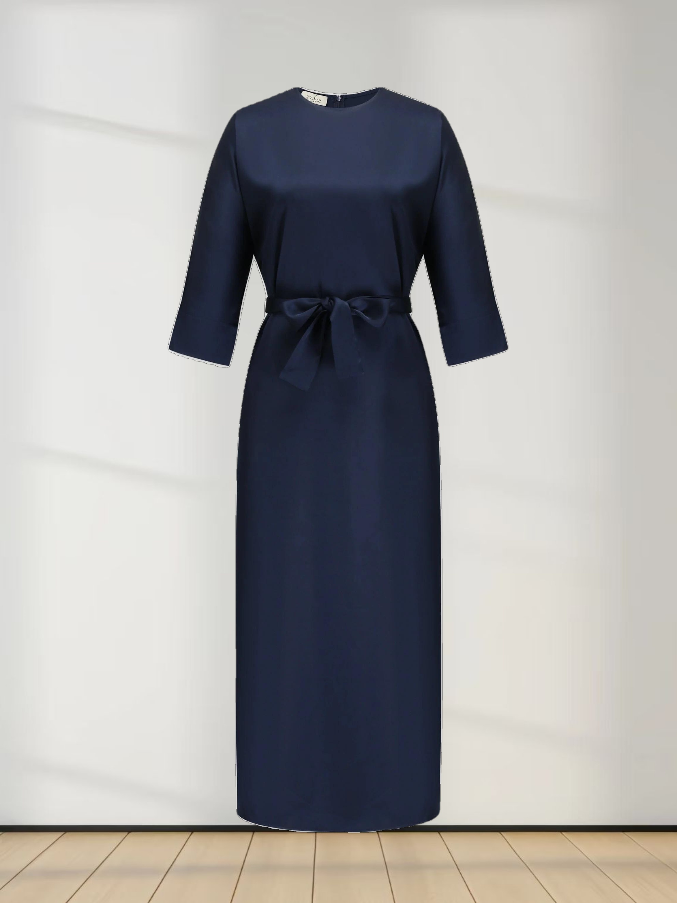 Oversized Dress-Navy