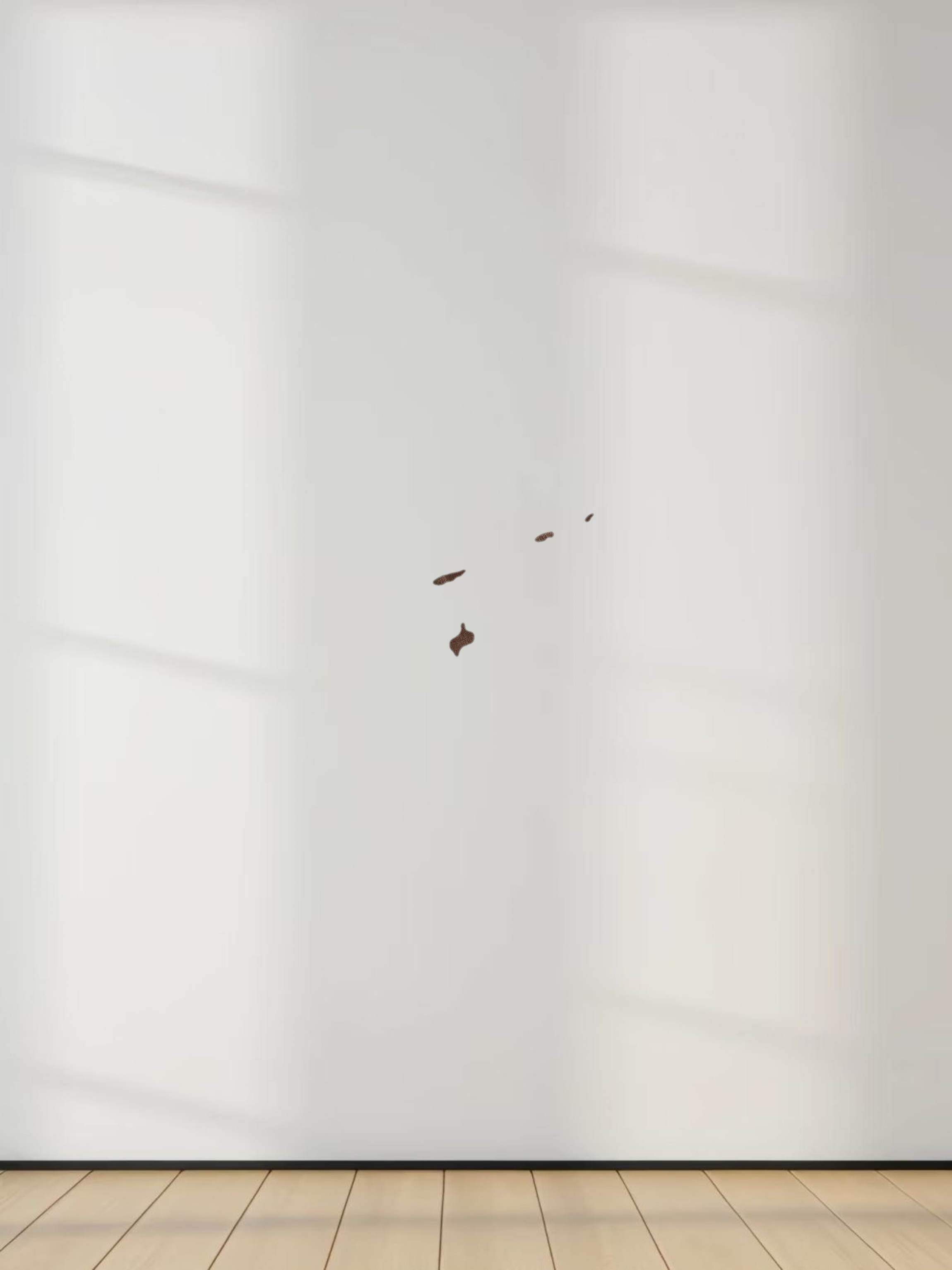 Gathered Waist Linen Skirt-Brown