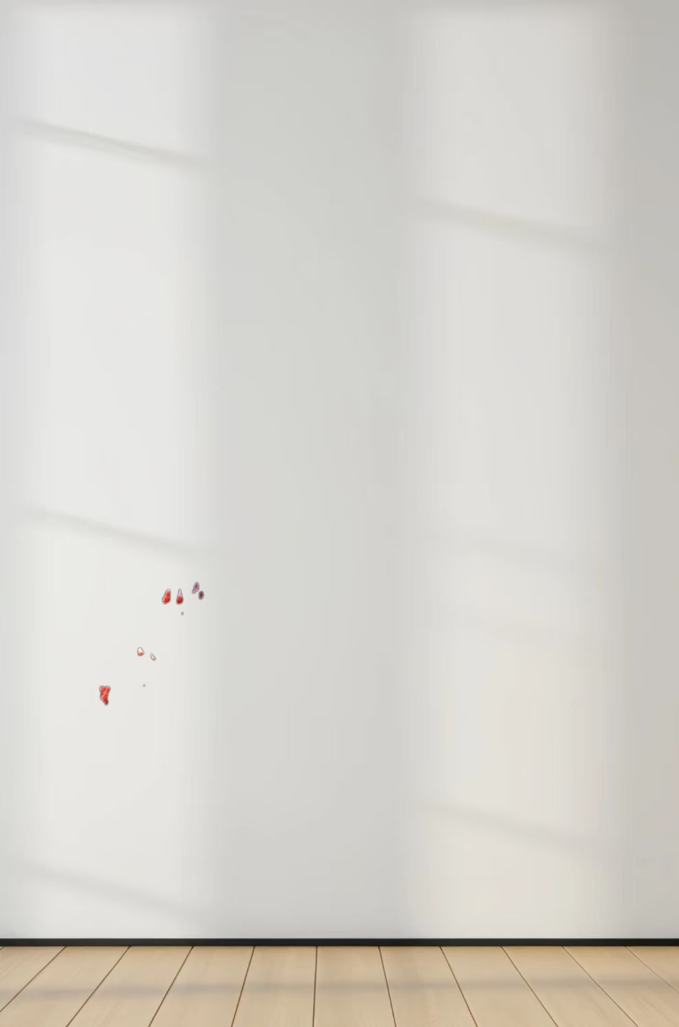 Waffle Striped Crew Tee-Cream/Berry/Lilac