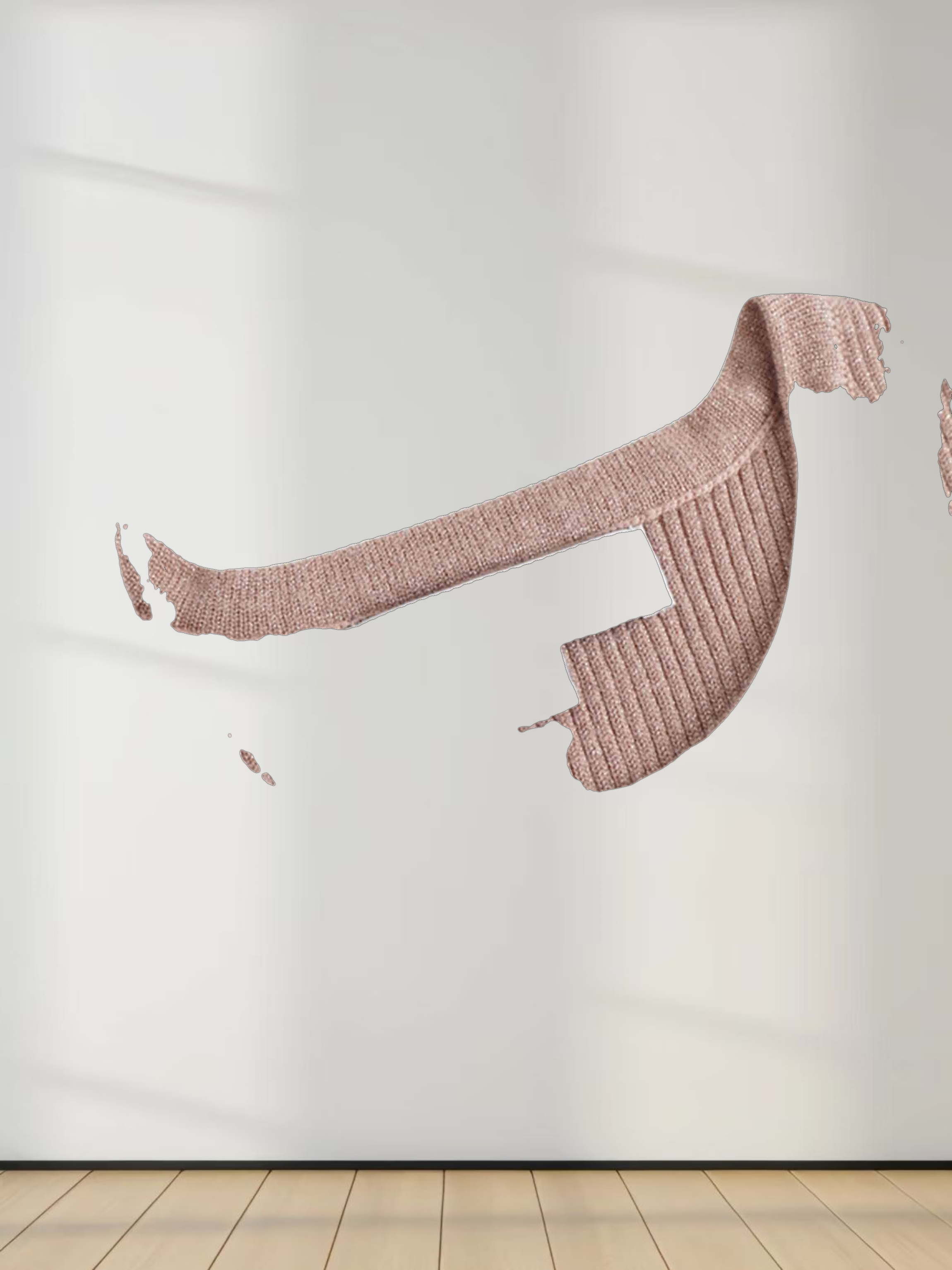 Lurex Sleeveless Sweater-Blush